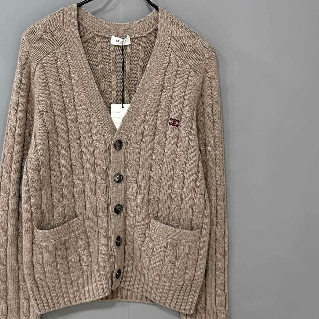 Celine Celine Gray Sweater XS Women Size XS / US 0-2 / IT 36-38 - 2 Thumbnail