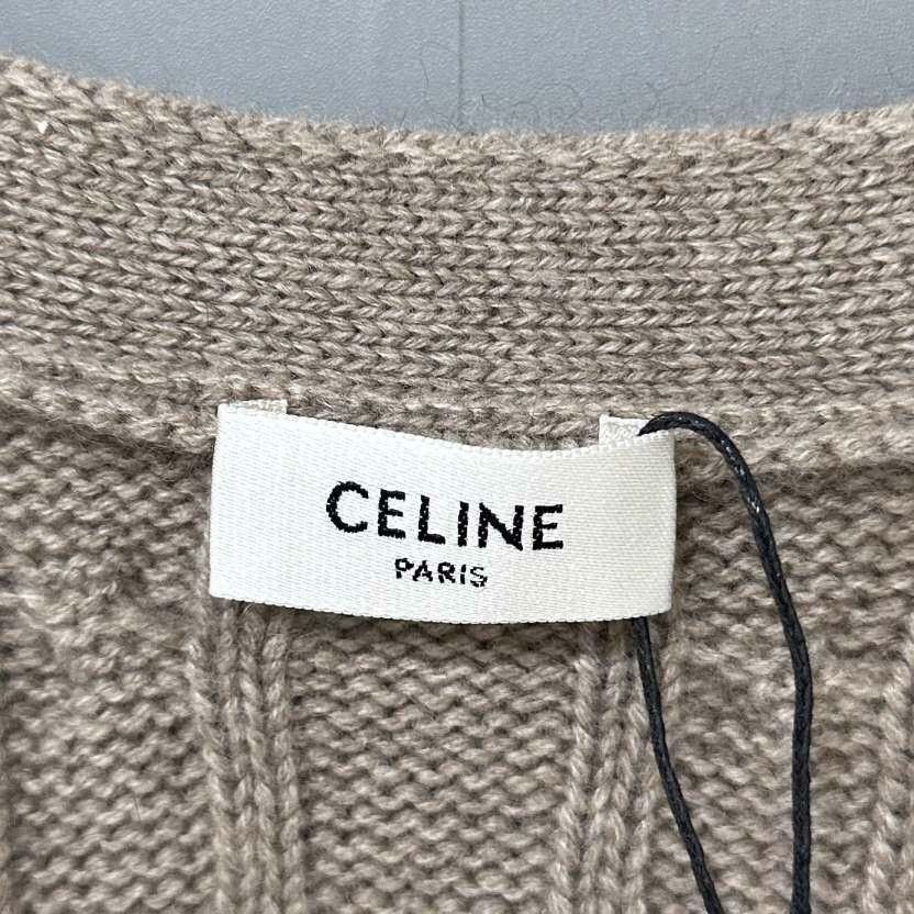 Celine Celine Gray Sweater XS Women Size XS / US 0-2 / IT 36-38 - 4 Thumbnail