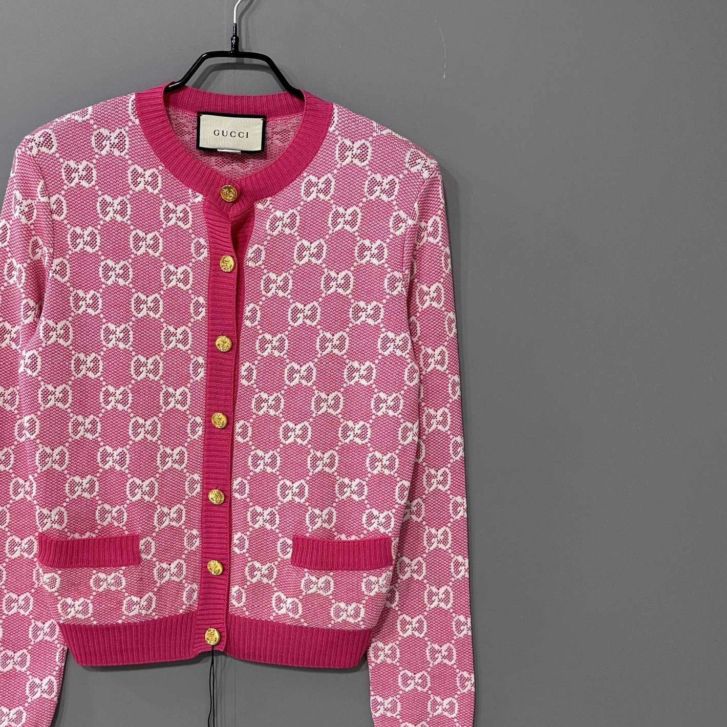 Gucci Gucci Pink Sweater XS Women Size XS / US 0-2 / IT 36-38 - 2 Thumbnail