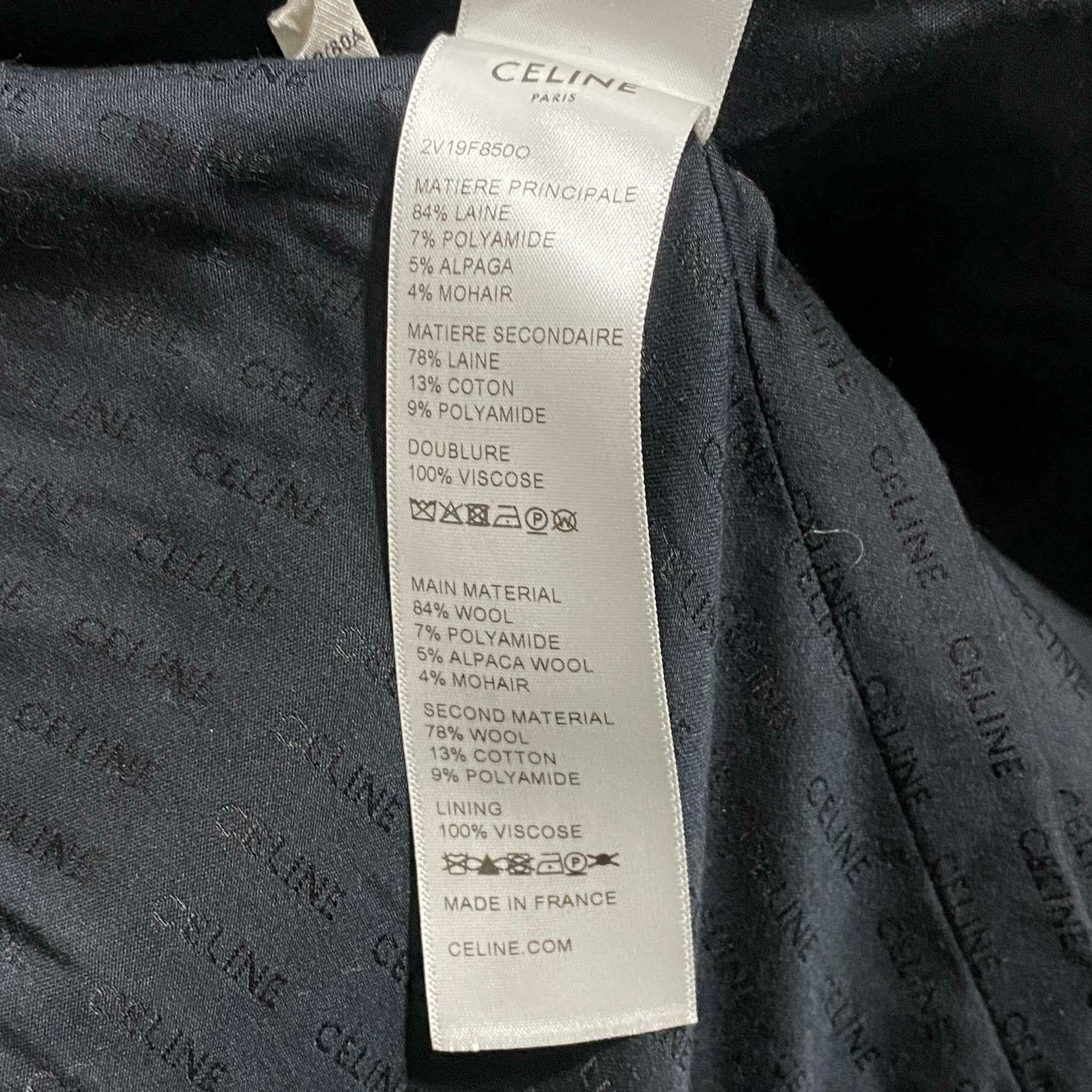 Celine Celine Wool Gold Coat S Women Size S / US 4 / IT 40 - 4 Thumbnail