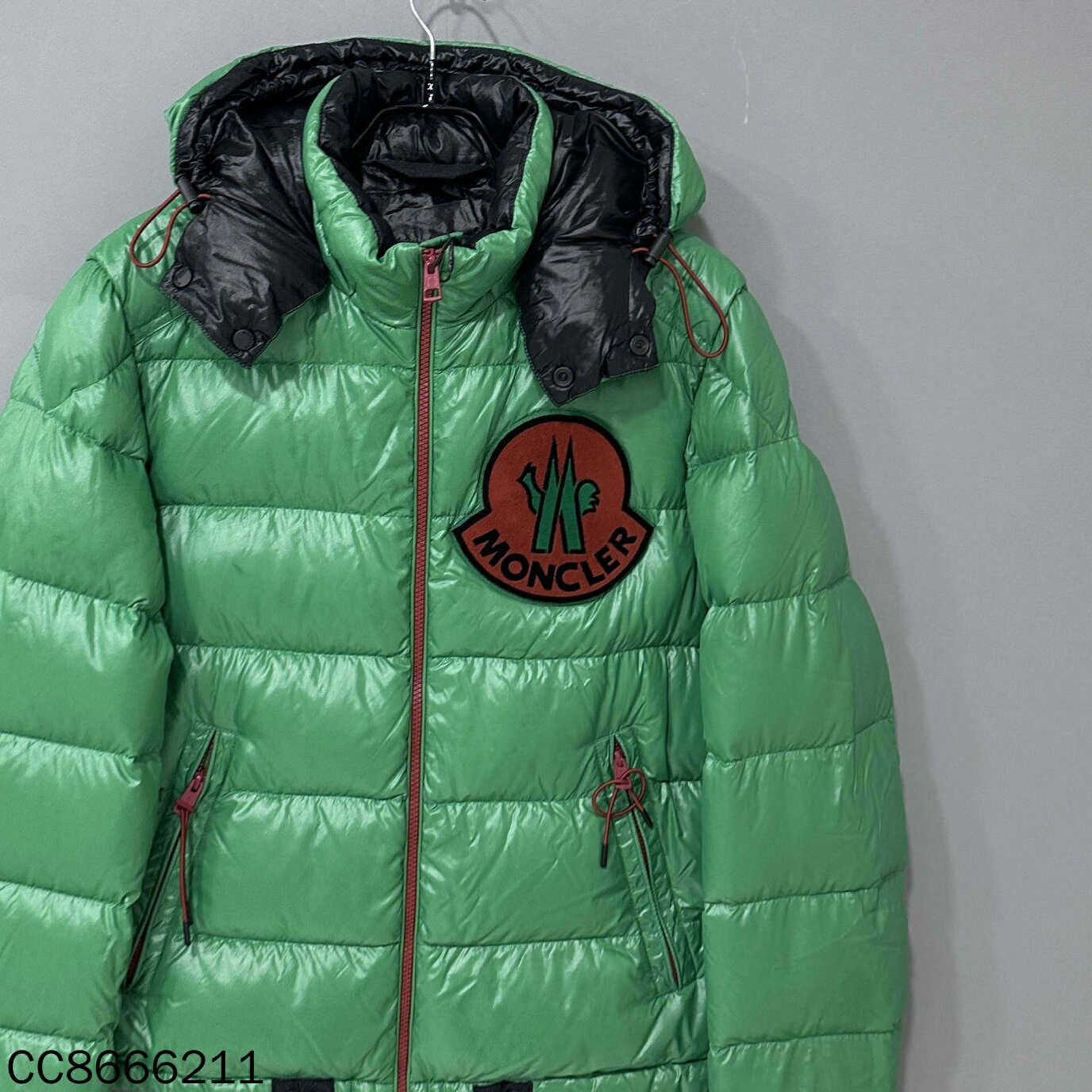 Moncler Moncler Retro Down Green Heavy Coat s Men Size US S / EU 44-46 / 1 - 2 Thumbnail