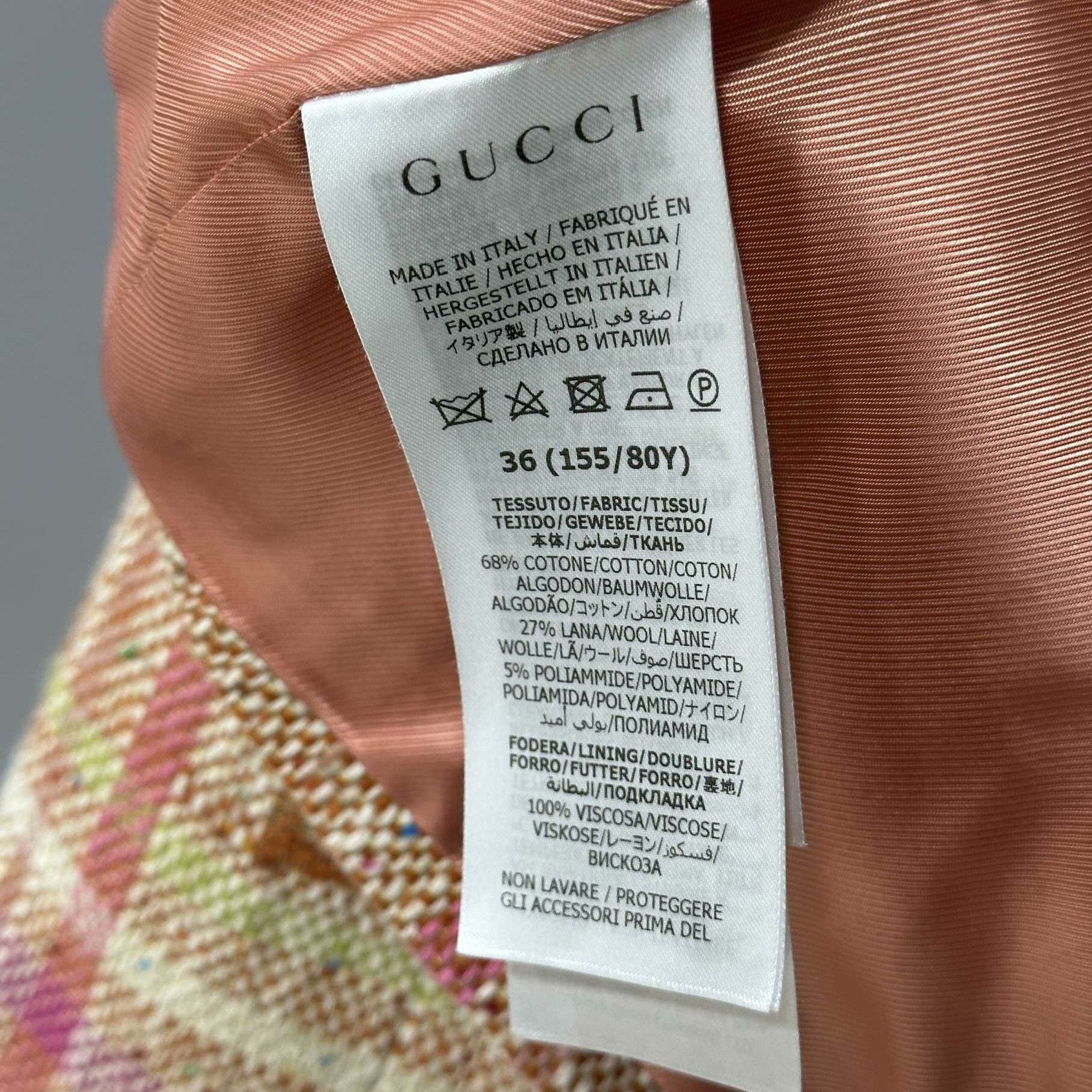 Gucci Gucci Multi Jacket S Women Size S / US 4 / IT 40 - 5 Thumbnail
