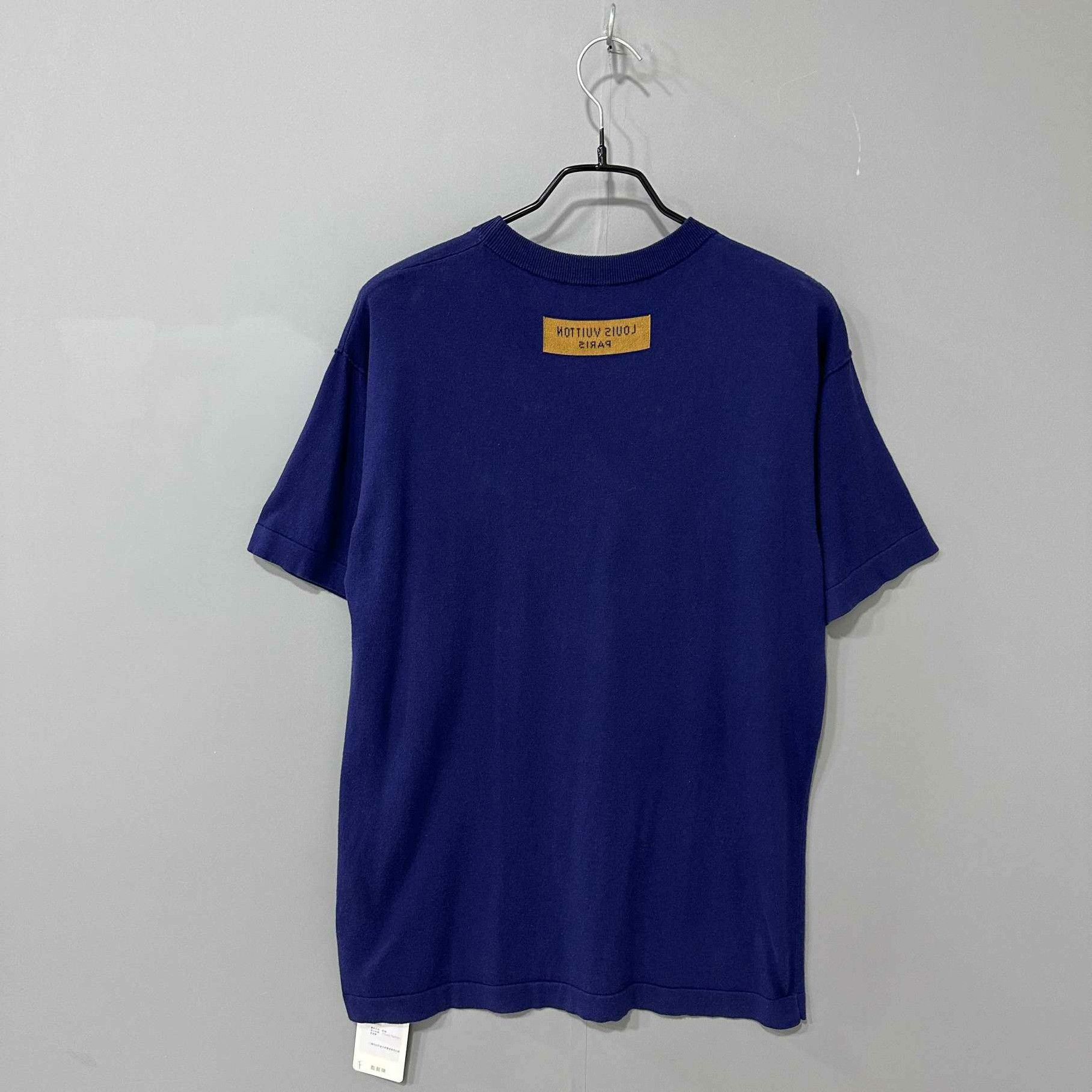Louis Vuitton Louis Vuitton Retro Blue T-Shirt xs Men Size US XS / EU 42 / 0 - 3 Thumbnail