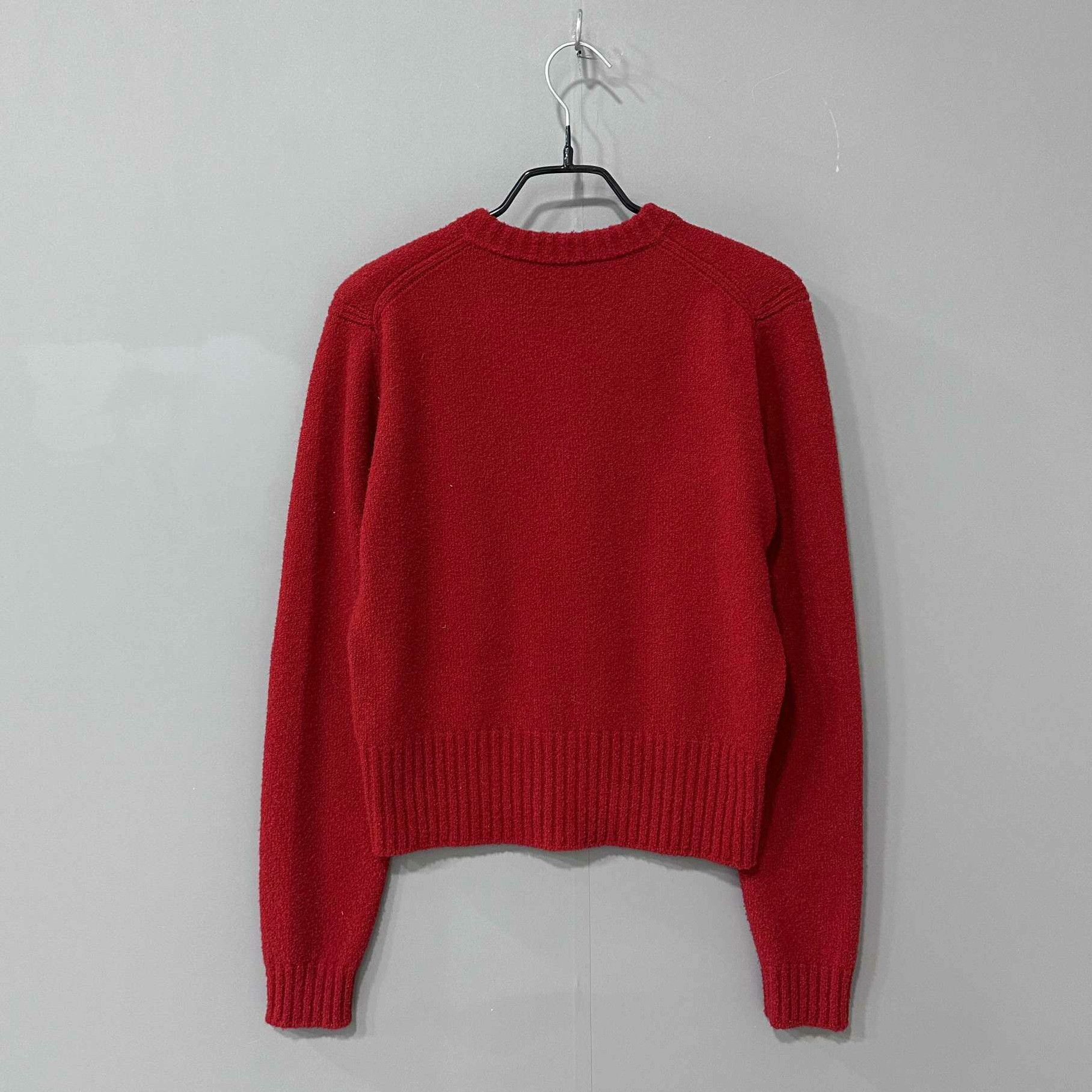 Louis Vuitton Louis Vuitton Knit Red Sweater S Women Size S / US 4 / IT 40 - 3 Thumbnail
