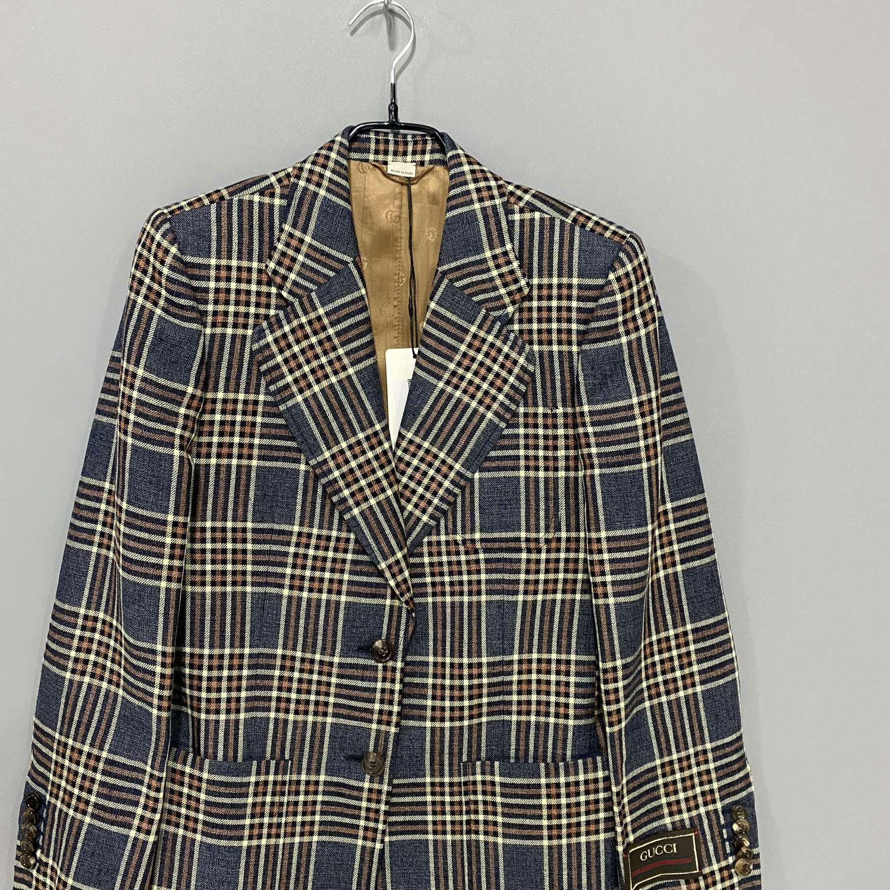 Gucci Gucci Formal Plaid Jacket S Women Size S / US 4 / IT 40 - 2 Thumbnail