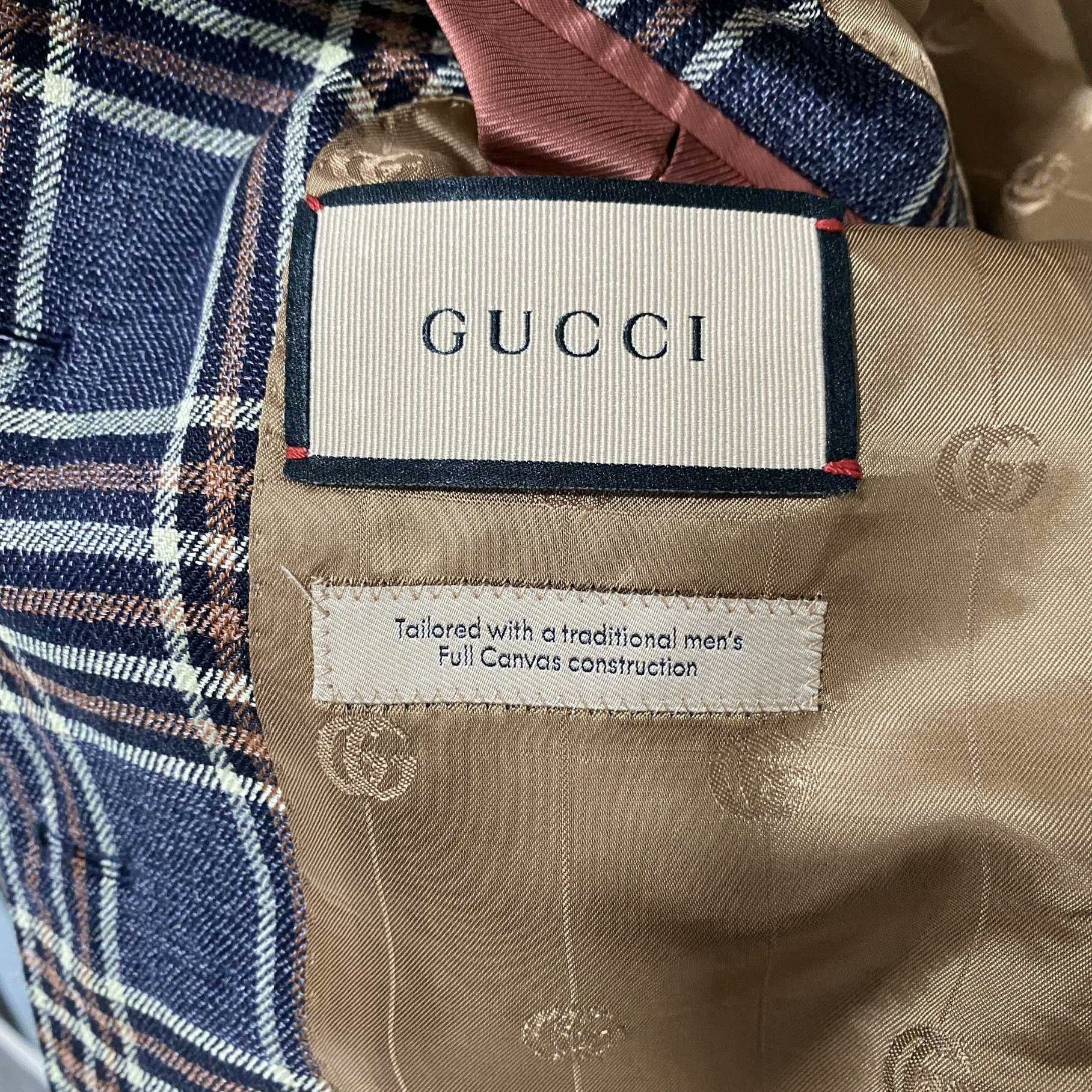 Gucci Gucci Formal Plaid Jacket S Women Size S / US 4 / IT 40 - 6 Thumbnail