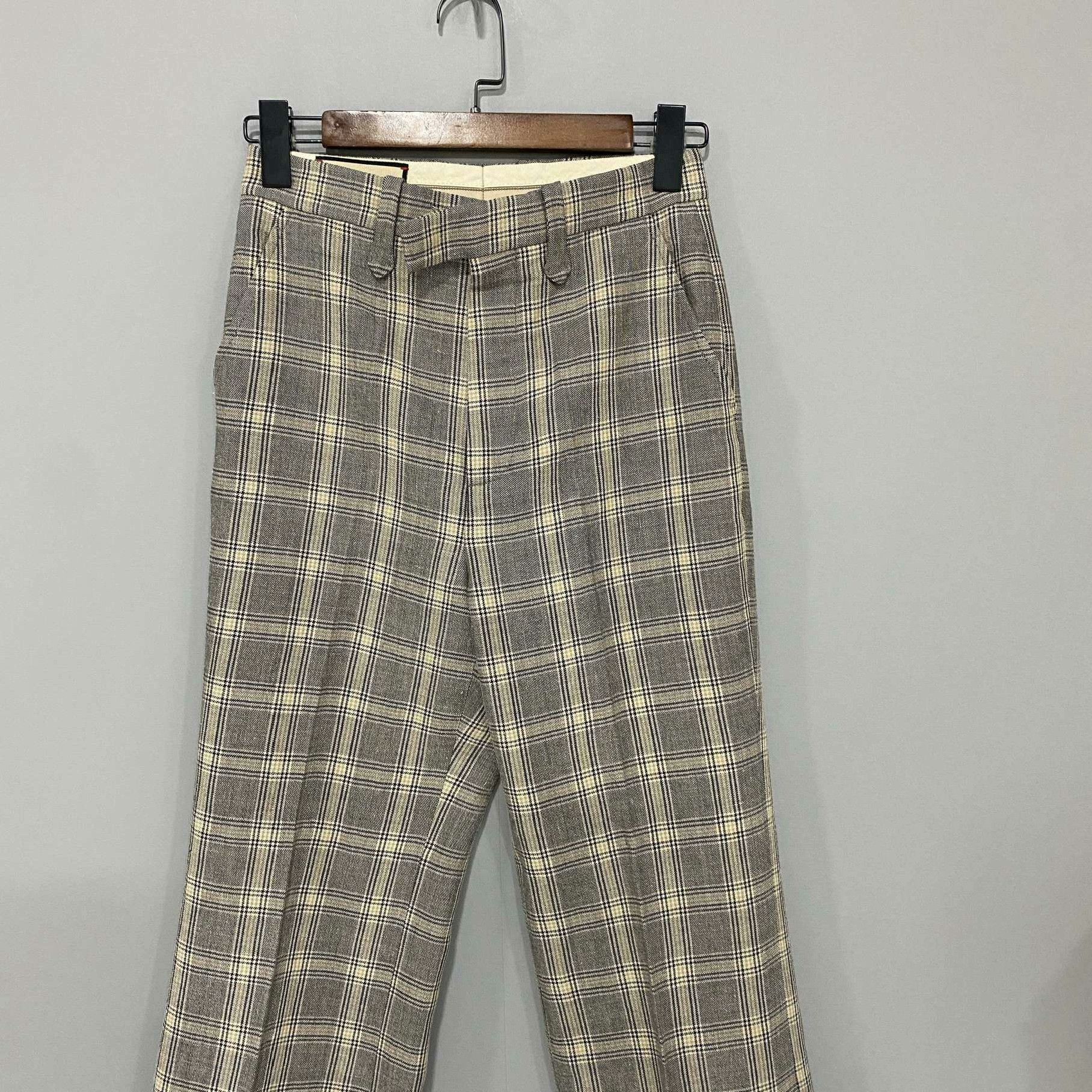 Gucci Gucci Casual Plaid Casual Pants 30 Men Size US 30 / EU 46 - 2 Thumbnail