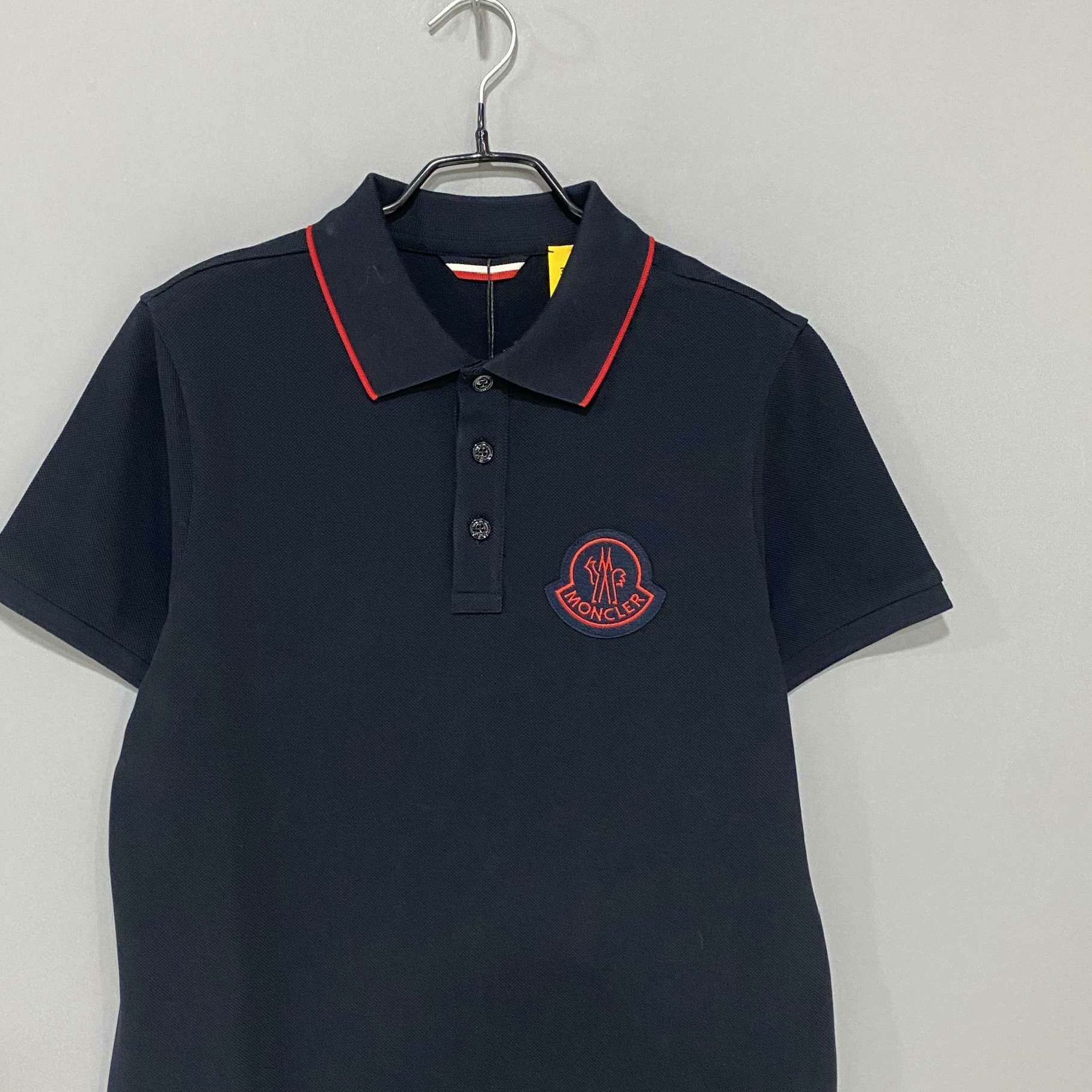 Moncler Moncler Black Polo s Men Size US S / EU 44-46 / 1 - 2 Thumbnail