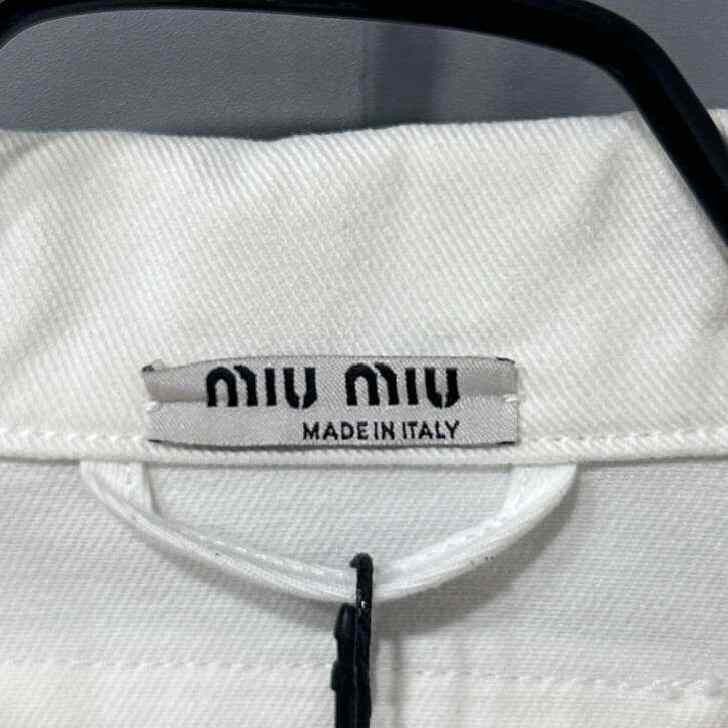 Miu Miu Miu Miu Denim Jacket S Women Size S / US 4 / IT 40 - 4 Thumbnail
