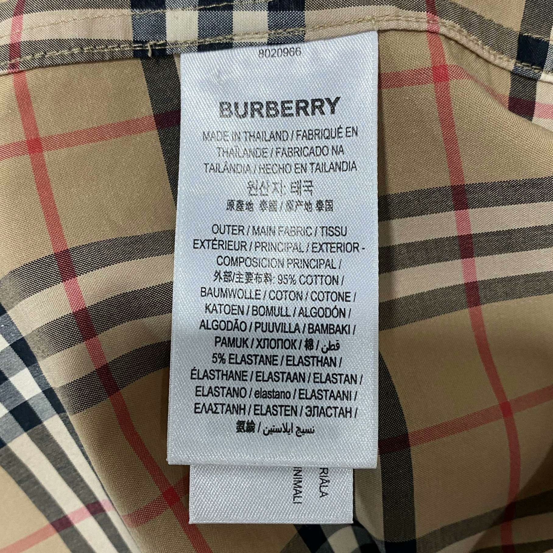 Burberry Burberry Plaid Shirt S Men Size US S / EU 44-46 / 1 - 5 Thumbnail