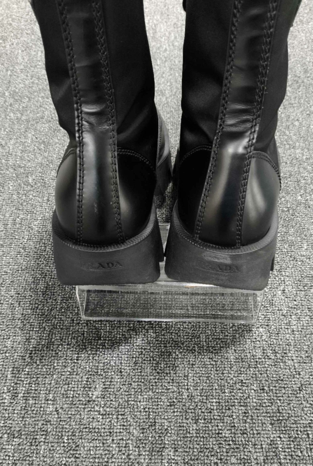 Prada Prada Retro Black Boots 9.5 Men Size US 9.5 / EU 42-43 - 4 Thumbnail