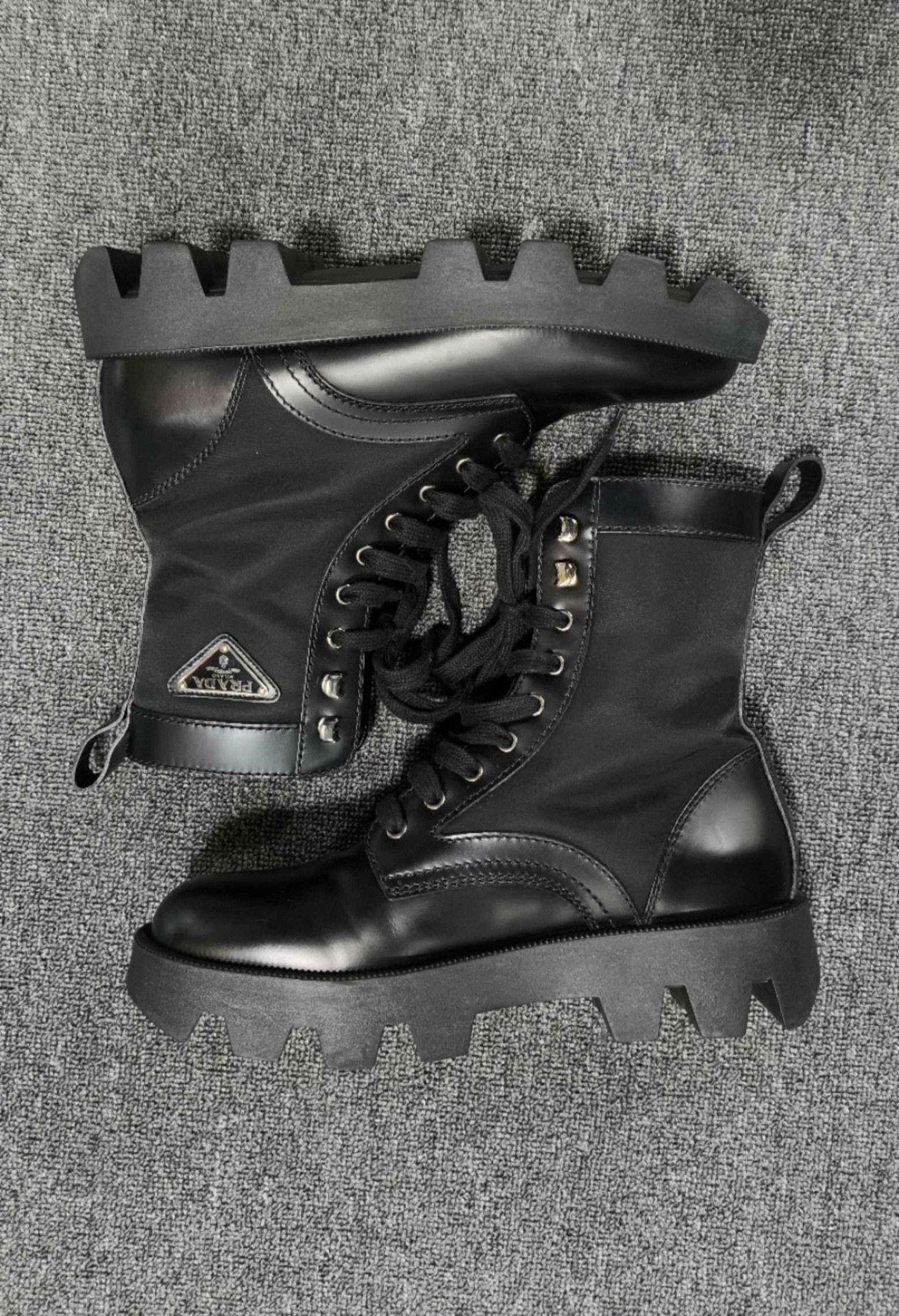 Prada Prada Retro Black Boots 9.5 Men Size US 9.5 / EU 42-43 - 2 Thumbnail