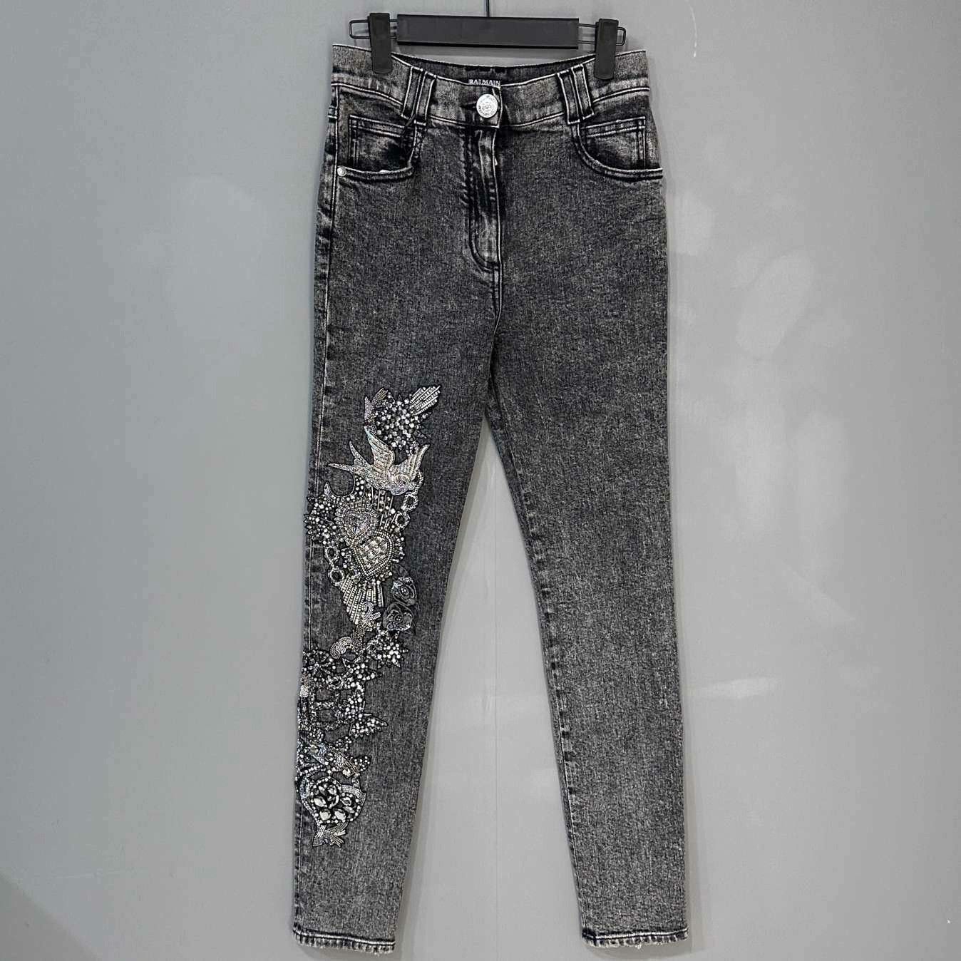 Balmain Balmain Denim Gray Denim Jeans 30 Men Size US 30 / EU 46 - 3 Thumbnail