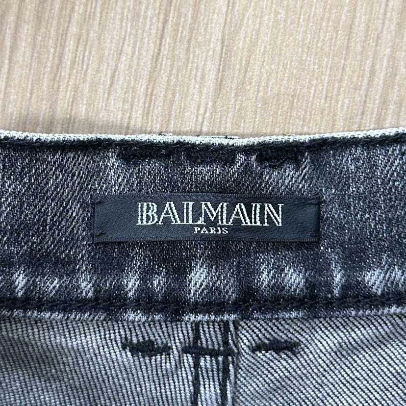 Balmain Balmain Denim Gray Denim Jeans 30 Men Size US 30 / EU 46 - 7 Thumbnail