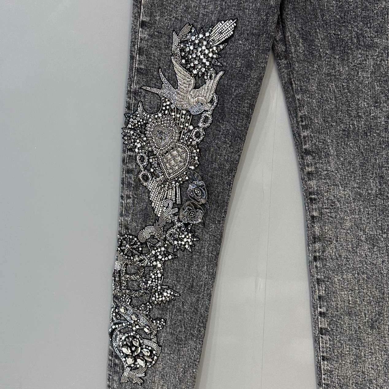 Balmain Balmain Denim Gray Denim Jeans 30 Men Size US 30 / EU 46 - 4 Thumbnail