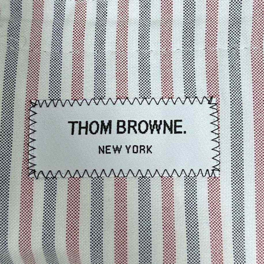 Thom Browne Thom Browne Striped Brown Suit 40r Men Size 40R - 4 Thumbnail