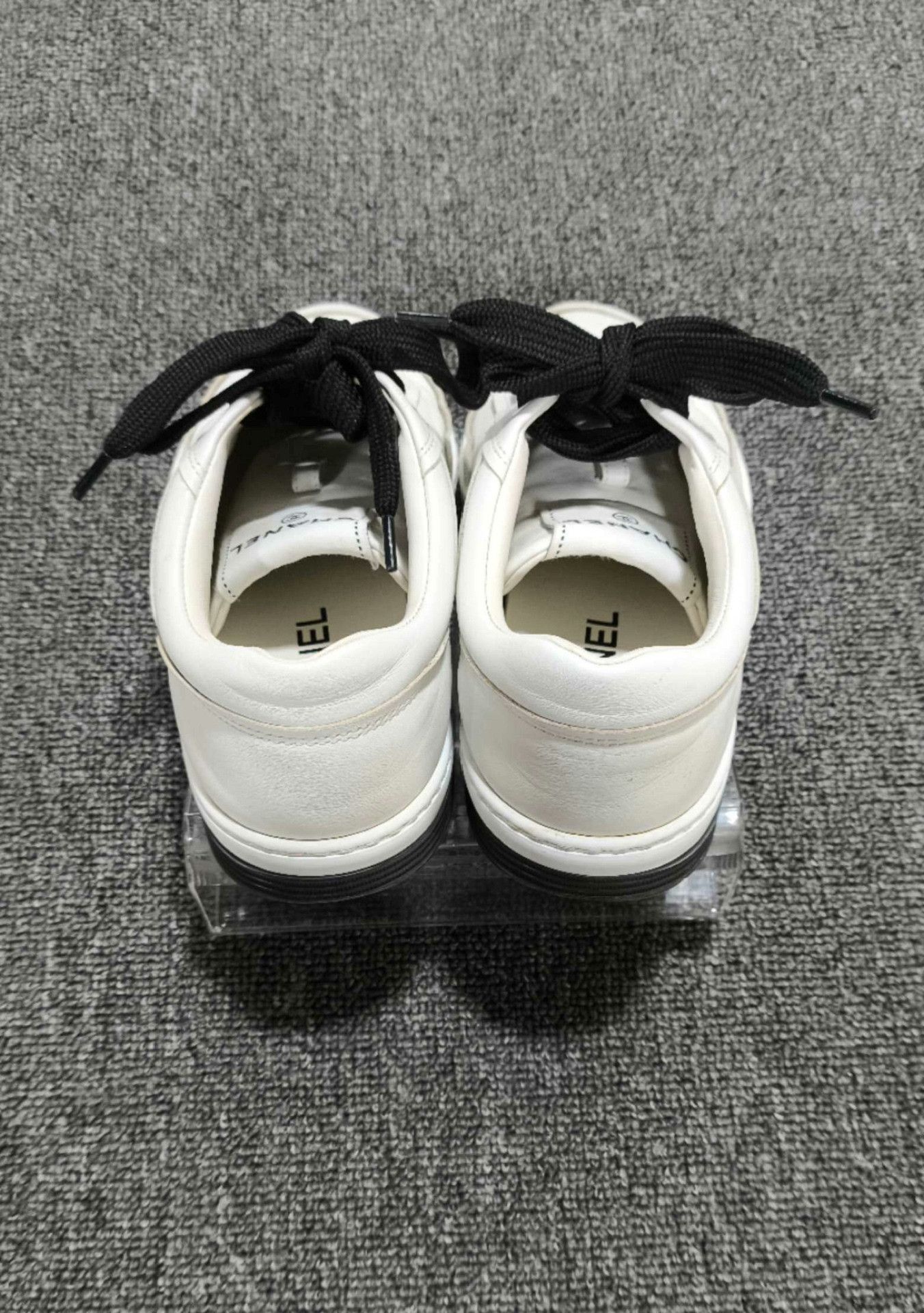 Chanel Chanel Black Lowtop Sneakers us_5 Women Size US 5 / IT 35 - 5 Thumbnail