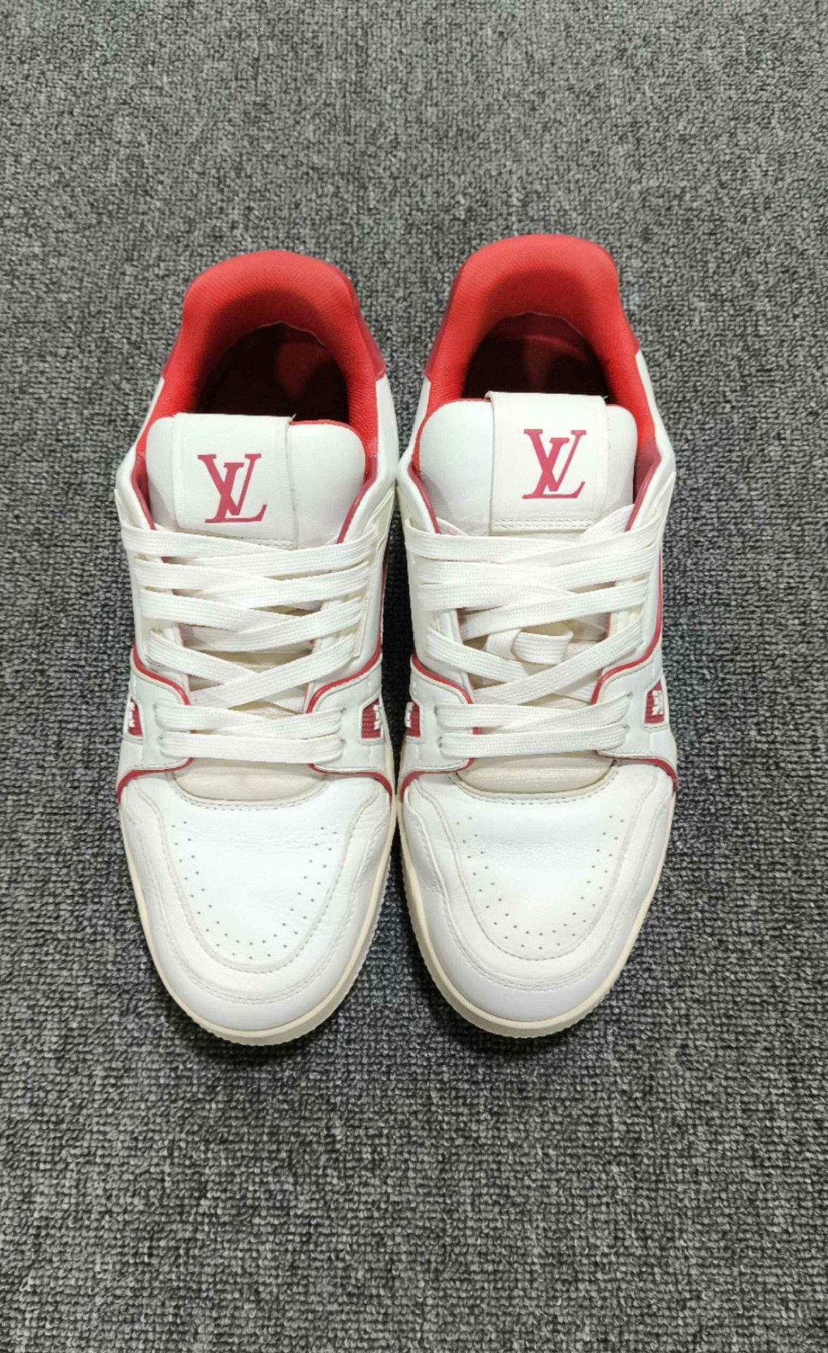 Louis Vuitton Louis Vuitton Training Red Lowtop Sneakers 9 Men Size US 9 / EU 42 - 2 Thumbnail