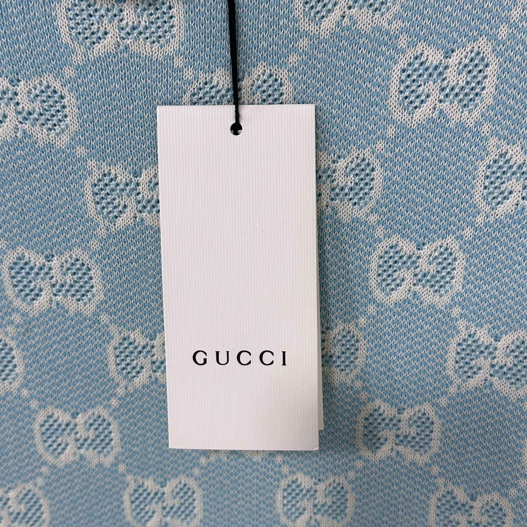 Gucci Gucci Blue T-Shirt XS Women Size XS / US 0-2 / IT 36-38 - 6 Thumbnail