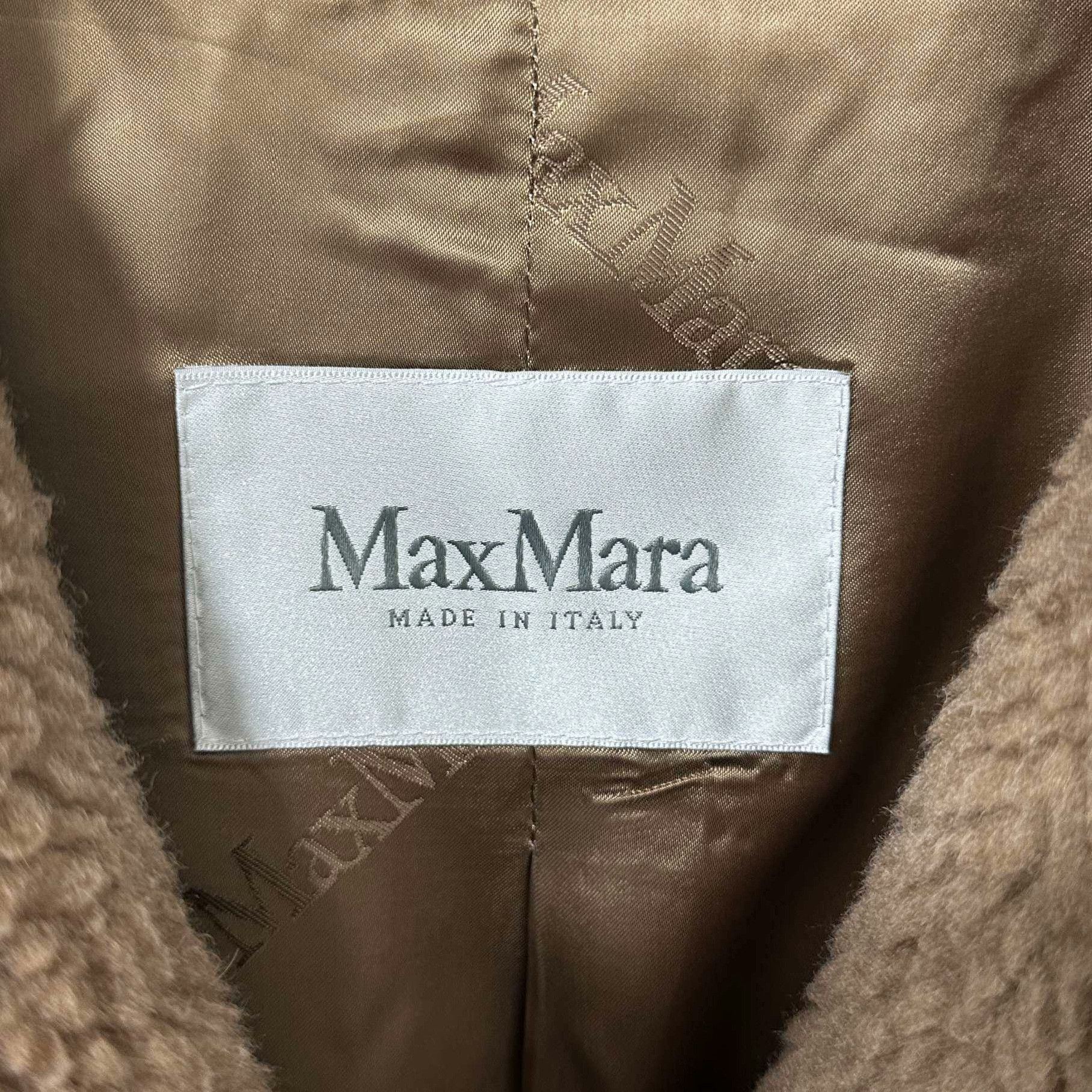 Max Mara Max Mara Brown Coat XS Women Size XS / US 0-2 / IT 36-38 - 4 Thumbnail