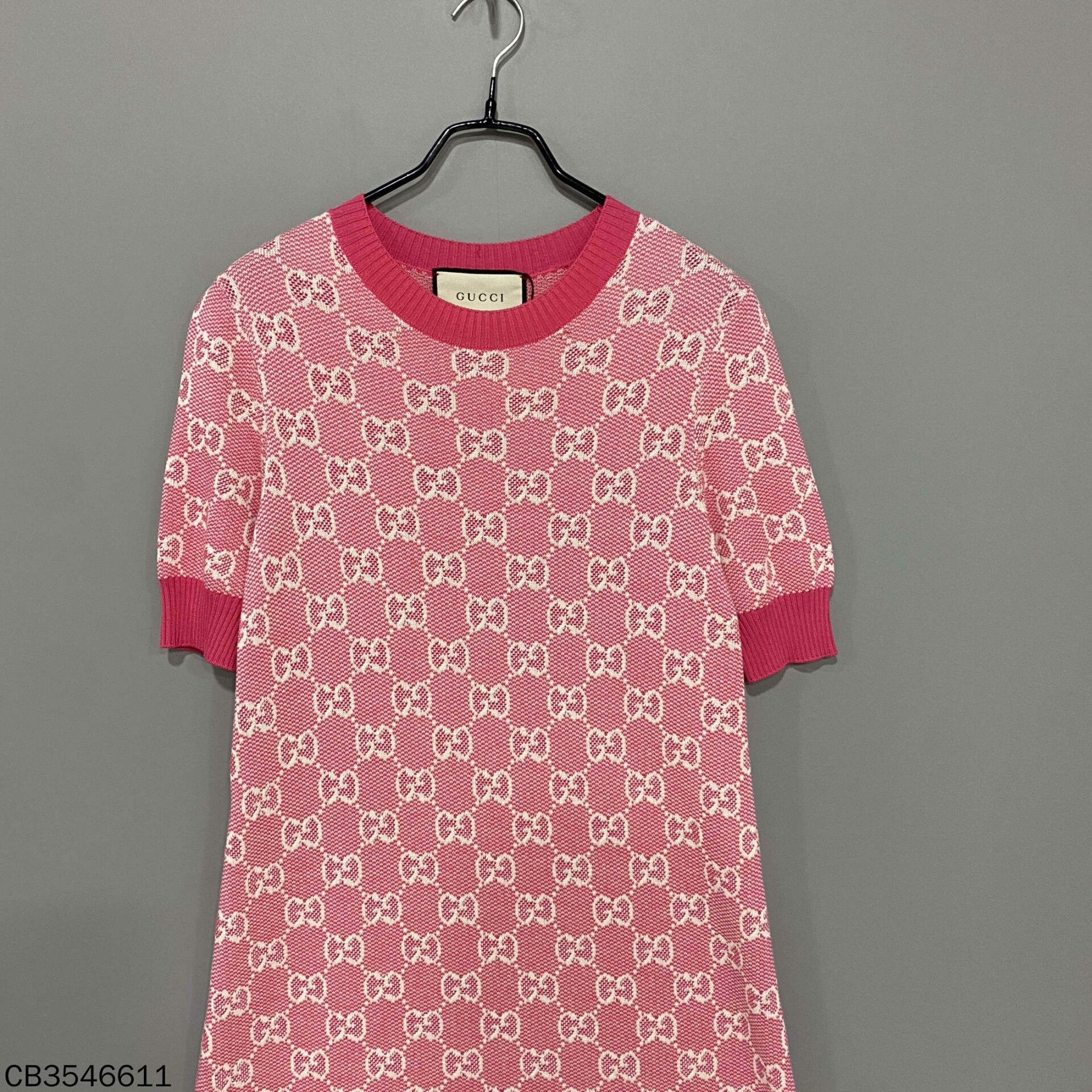 Gucci Gucci Retro Pink T-Shirt XS Women Size XS / US 0-2 / IT 36-38 - 2 Thumbnail