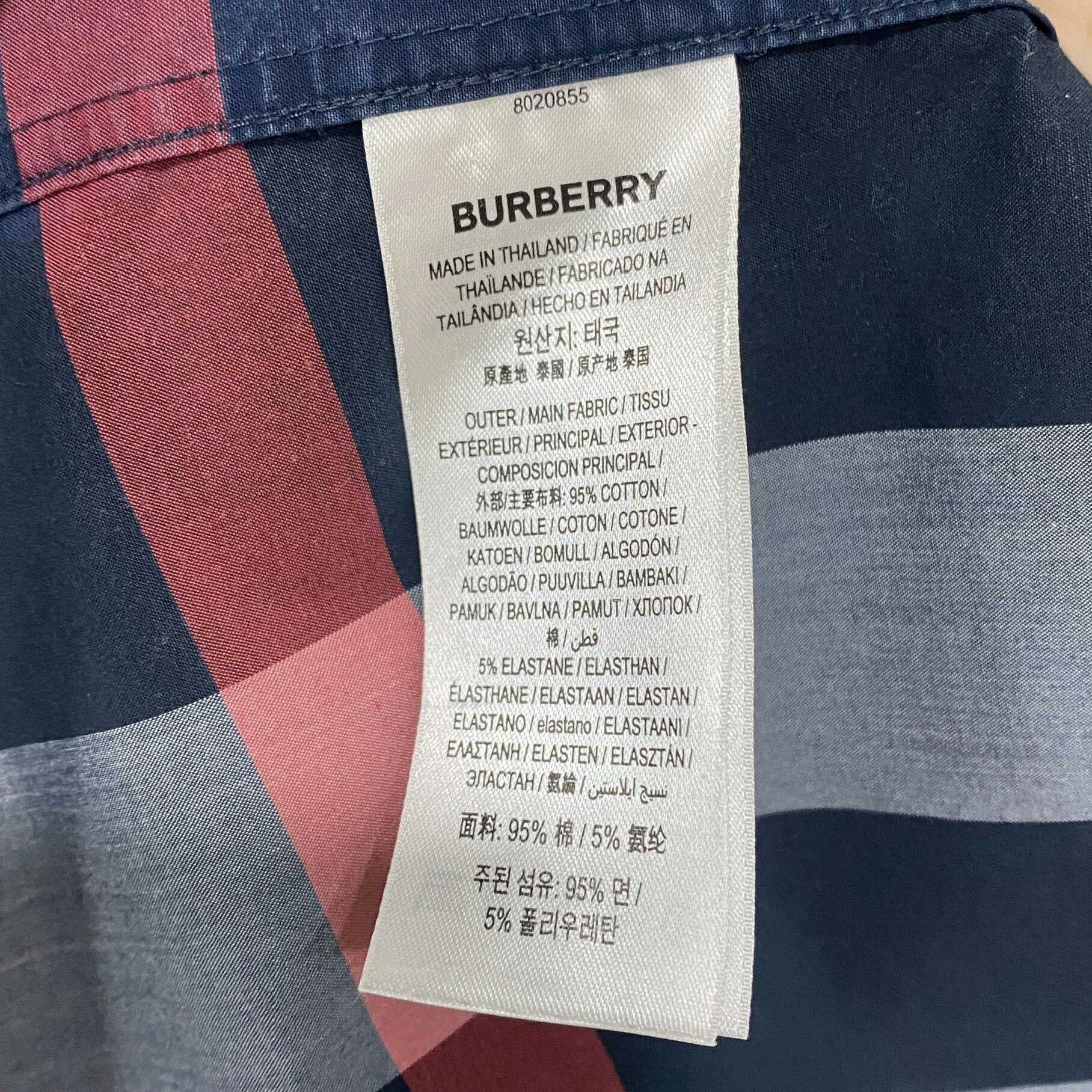 Burberry Burberry Plaid Shirt m Men Size US M / EU 48-50 / 2 - 5 Thumbnail