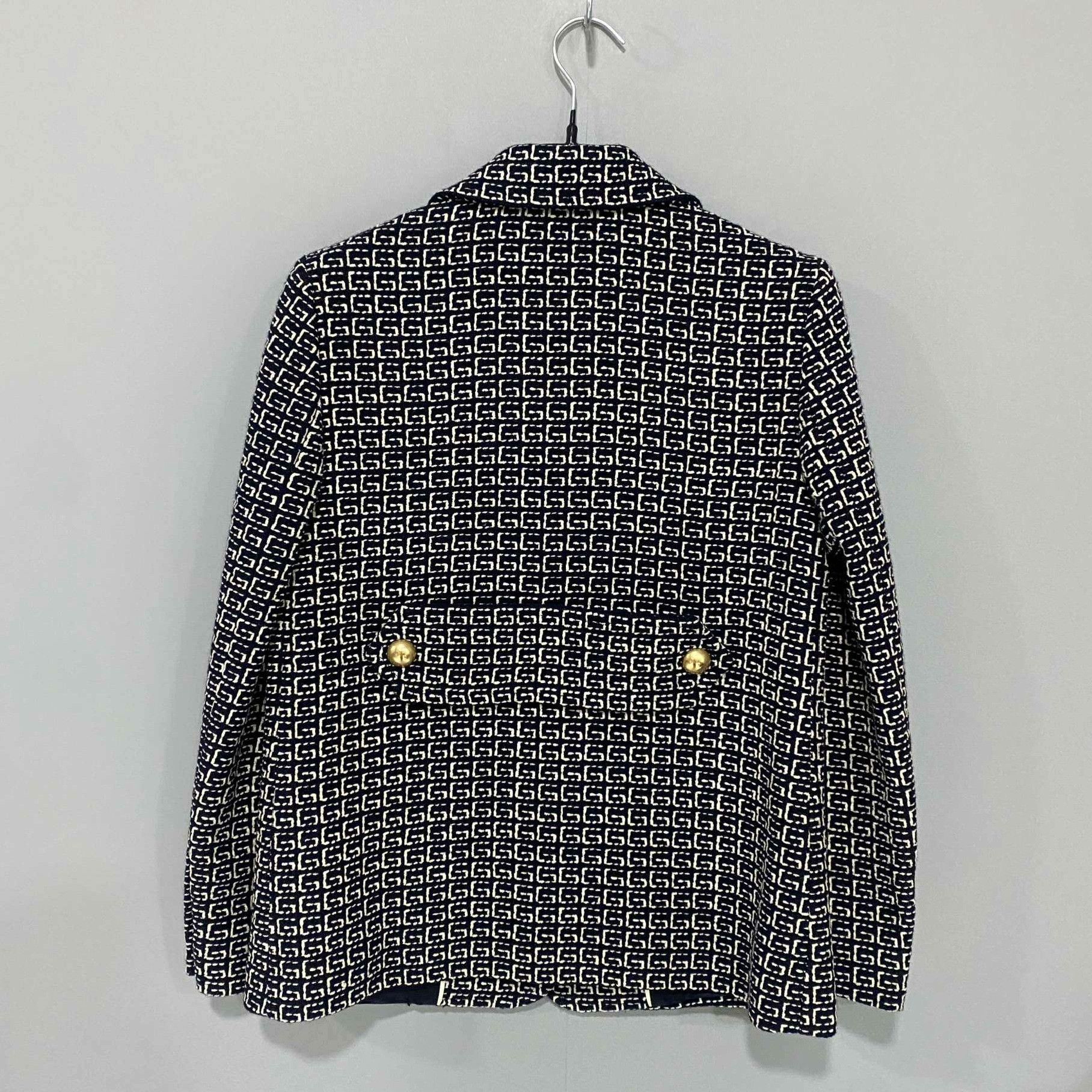 Gucci Gucci Formal Wool Gold Jacket S Women Size S / US 4 / IT 40 - 3 Thumbnail