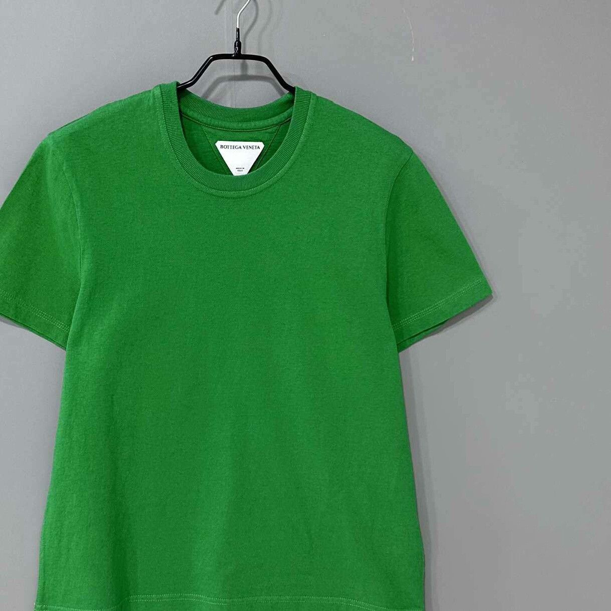 Bottega Veneta Bottega Veneta Retro Embroidered Green T-Shirt m Men Size US M / EU 48-50 / 2 - 2 Thumbnail