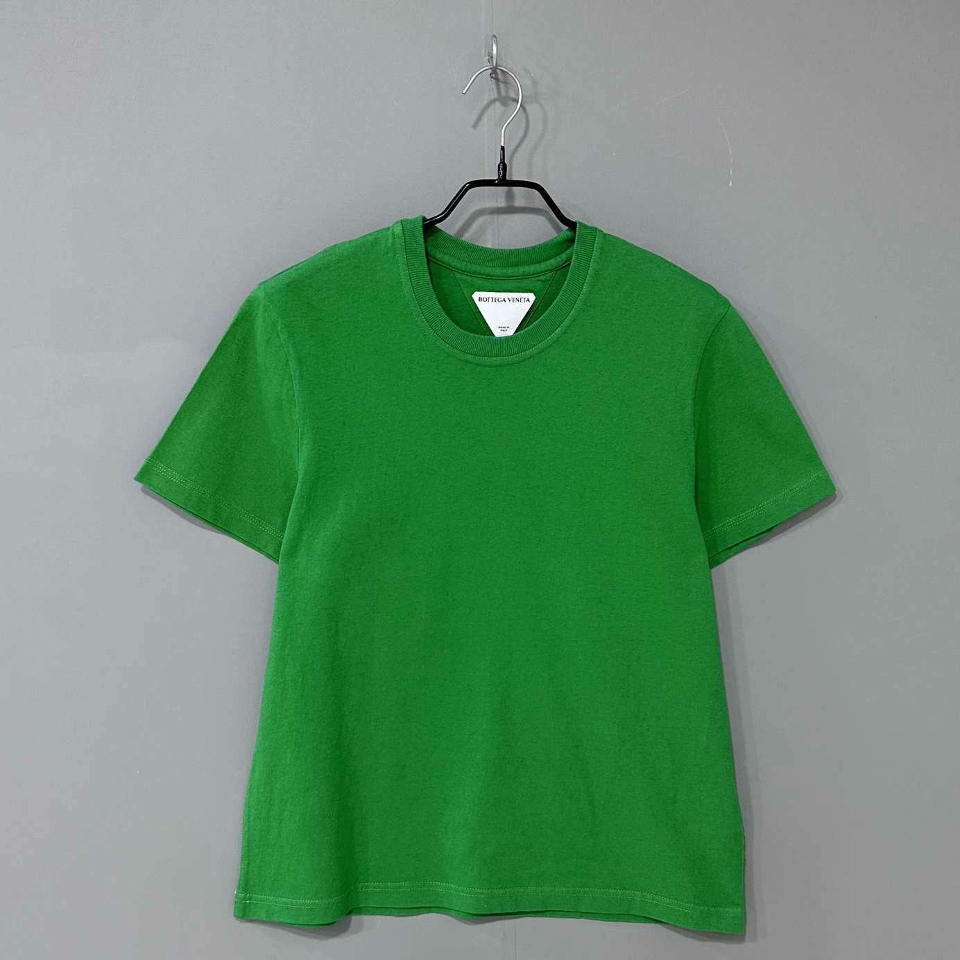 Bottega Veneta Bottega Veneta Retro Embroidered Green T-Shirt m Men Size US M / EU 48-50 / 2 - 3 Thumbnail