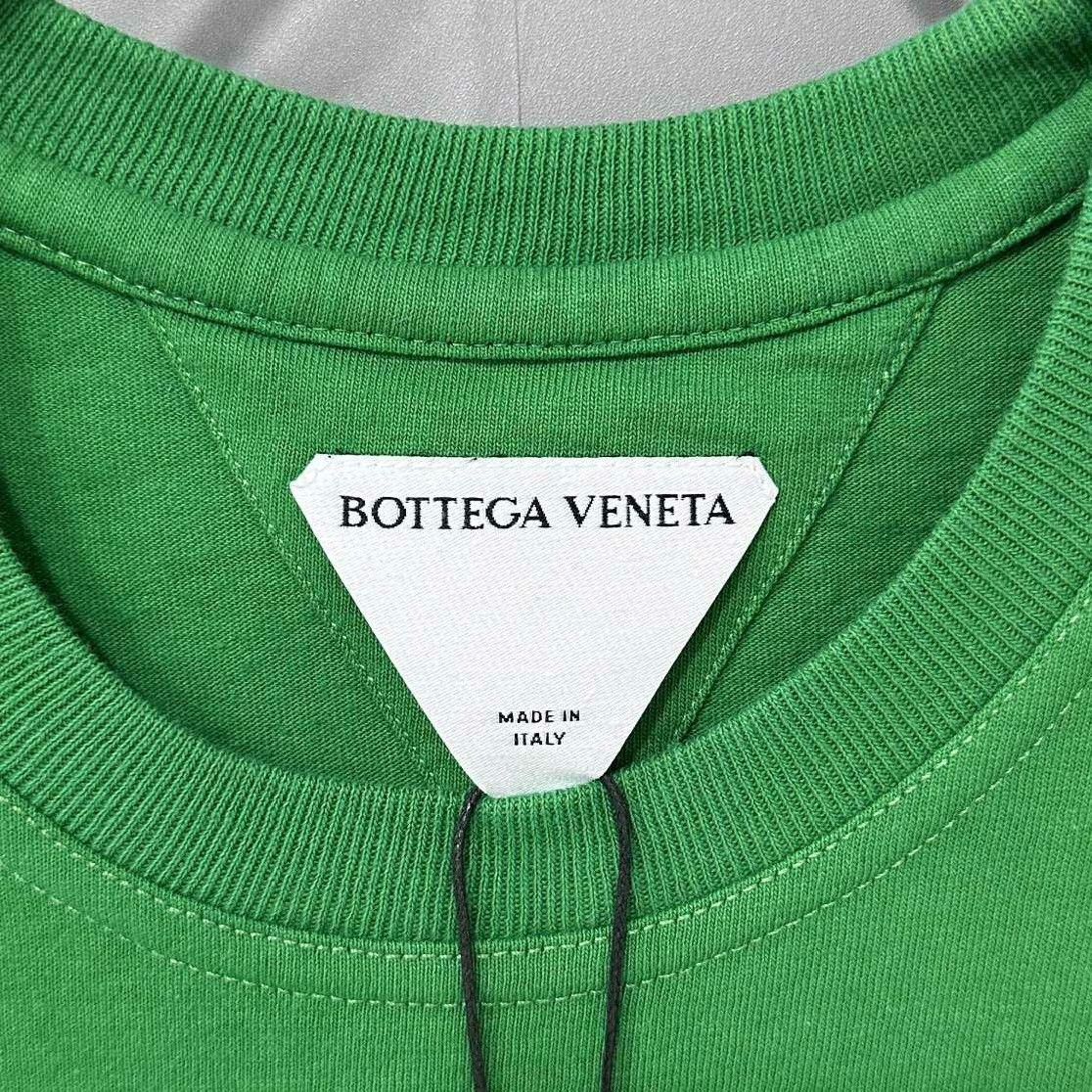 Bottega Veneta Bottega Veneta Retro Embroidered Green T-Shirt m Men Size US M / EU 48-50 / 2 - 4 Thumbnail