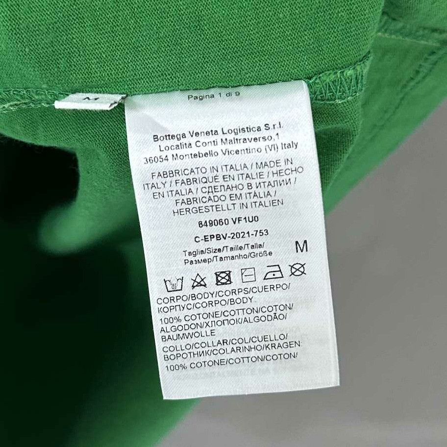 Bottega Veneta Bottega Veneta Retro Embroidered Green T-Shirt m Men Size US M / EU 48-50 / 2 - 5 Thumbnail