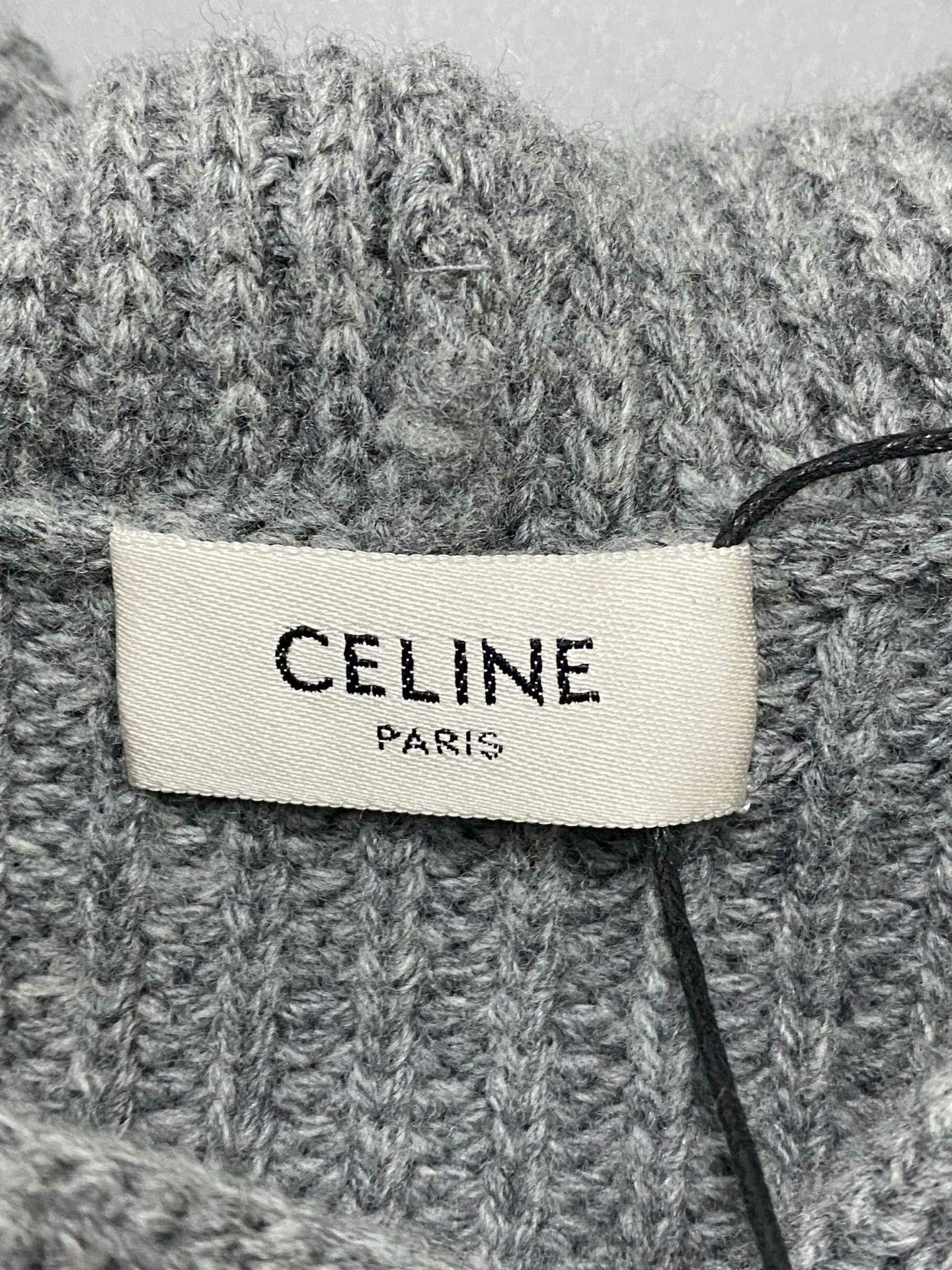 Celine Celine Retro Gray Sweater S Women Size S / US 4 / IT 40 - 5 Thumbnail