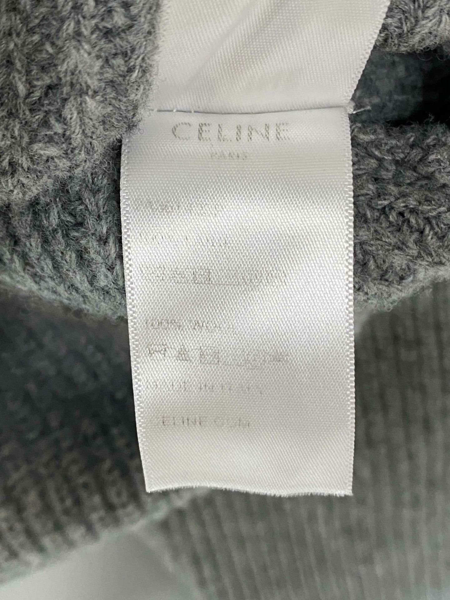 Celine Celine Retro Gray Sweater S Women Size S / US 4 / IT 40 - 4 Thumbnail