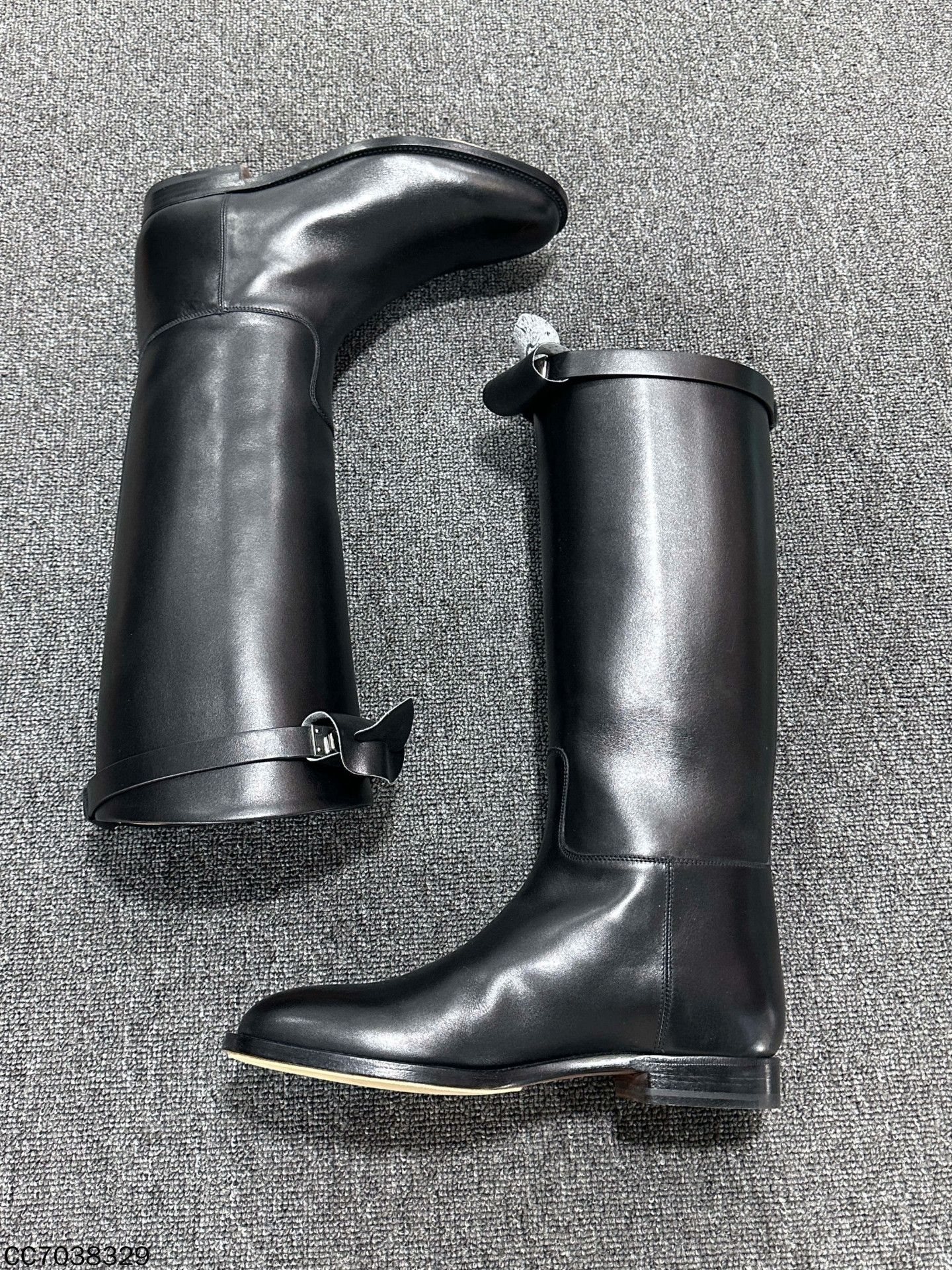Hermes Hermes Black Boots us_7-5 Women Size US 7.5 / IT 37.5 - 3 Thumbnail