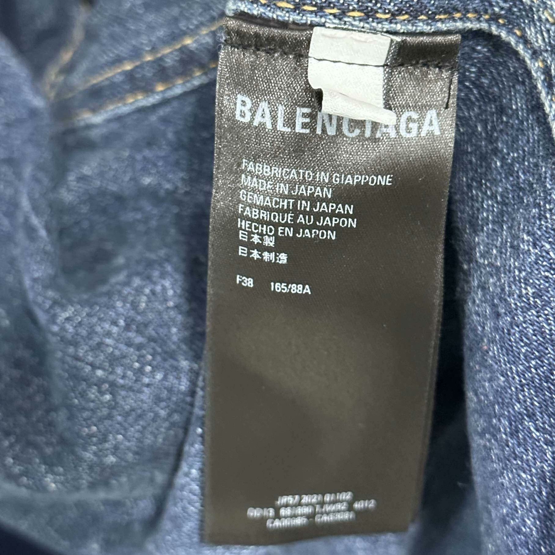 Balenciaga Balenciaga Denim Cotton Down Jacket M Women Size M / US 6-8 / IT 42-44 - 4 Thumbnail