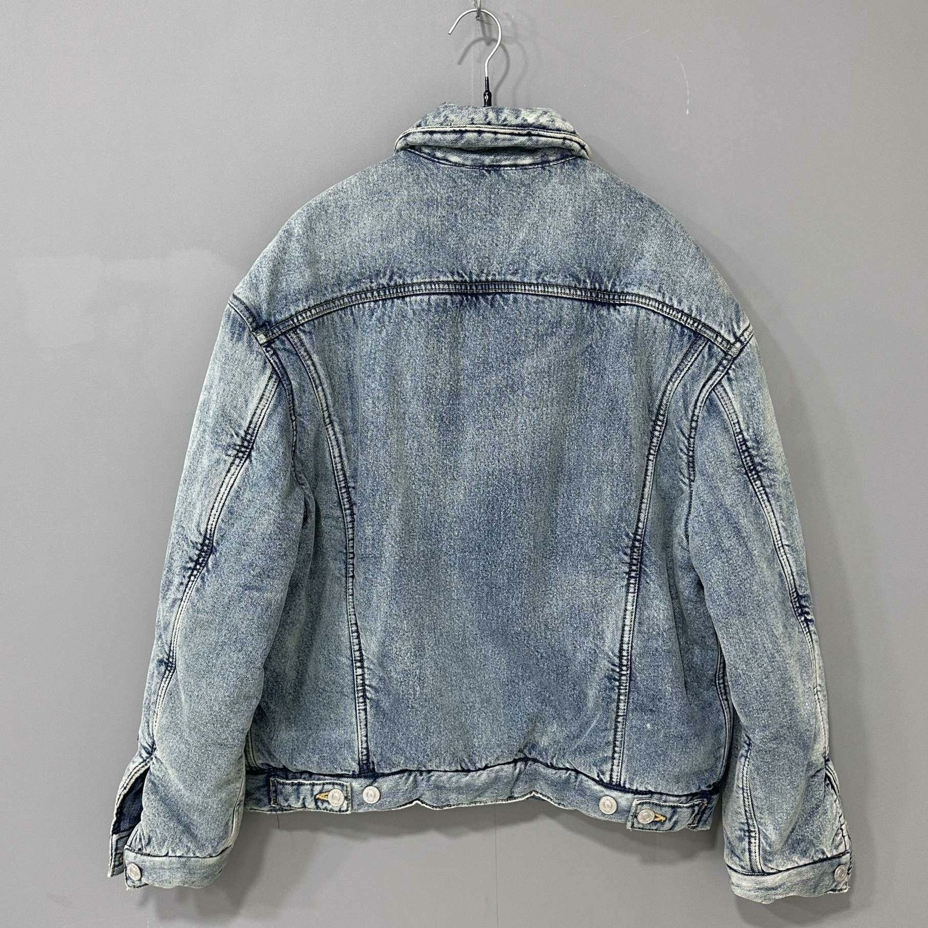 Balenciaga Balenciaga Denim Cotton Down Jacket M Women Size M / US 6-8 / IT 42-44 - 3 Thumbnail