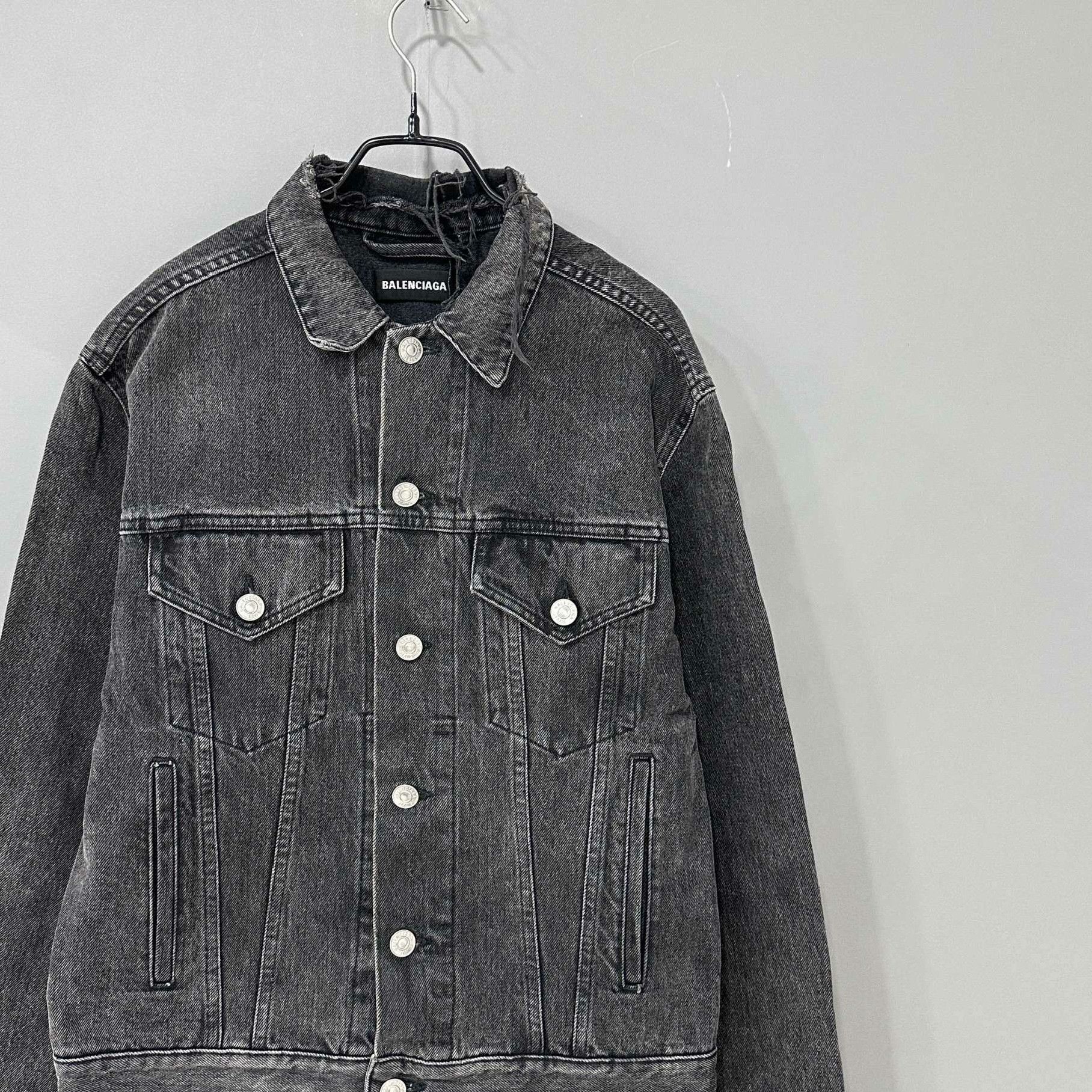 Balenciaga Balenciaga Retro Denim Jacket M Women Size M / US 6-8 / IT 42-44 - 2 Thumbnail
