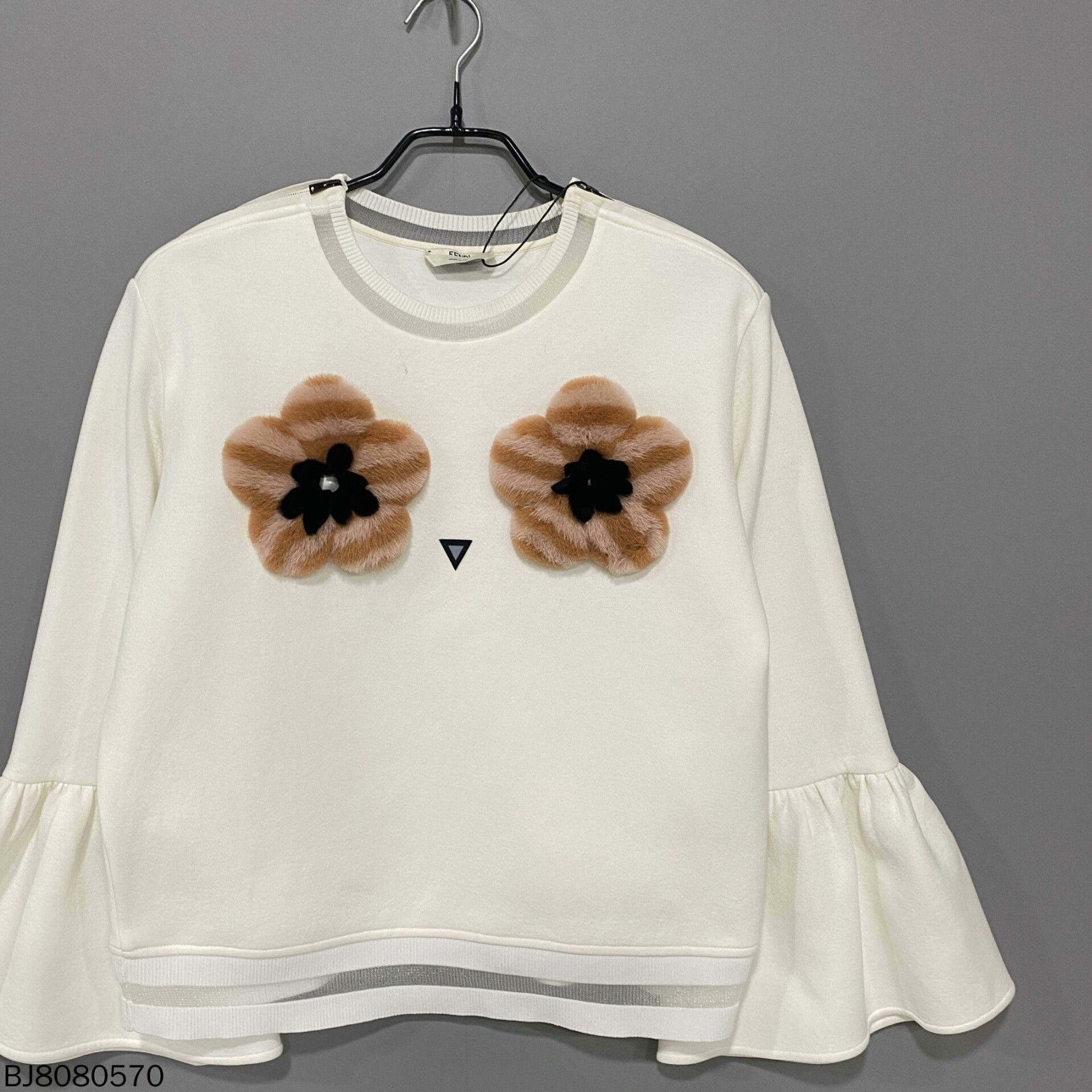 Fendi Fendi Floral Hoodie L Women Size L / US 10 / IT 46 - 2 Thumbnail