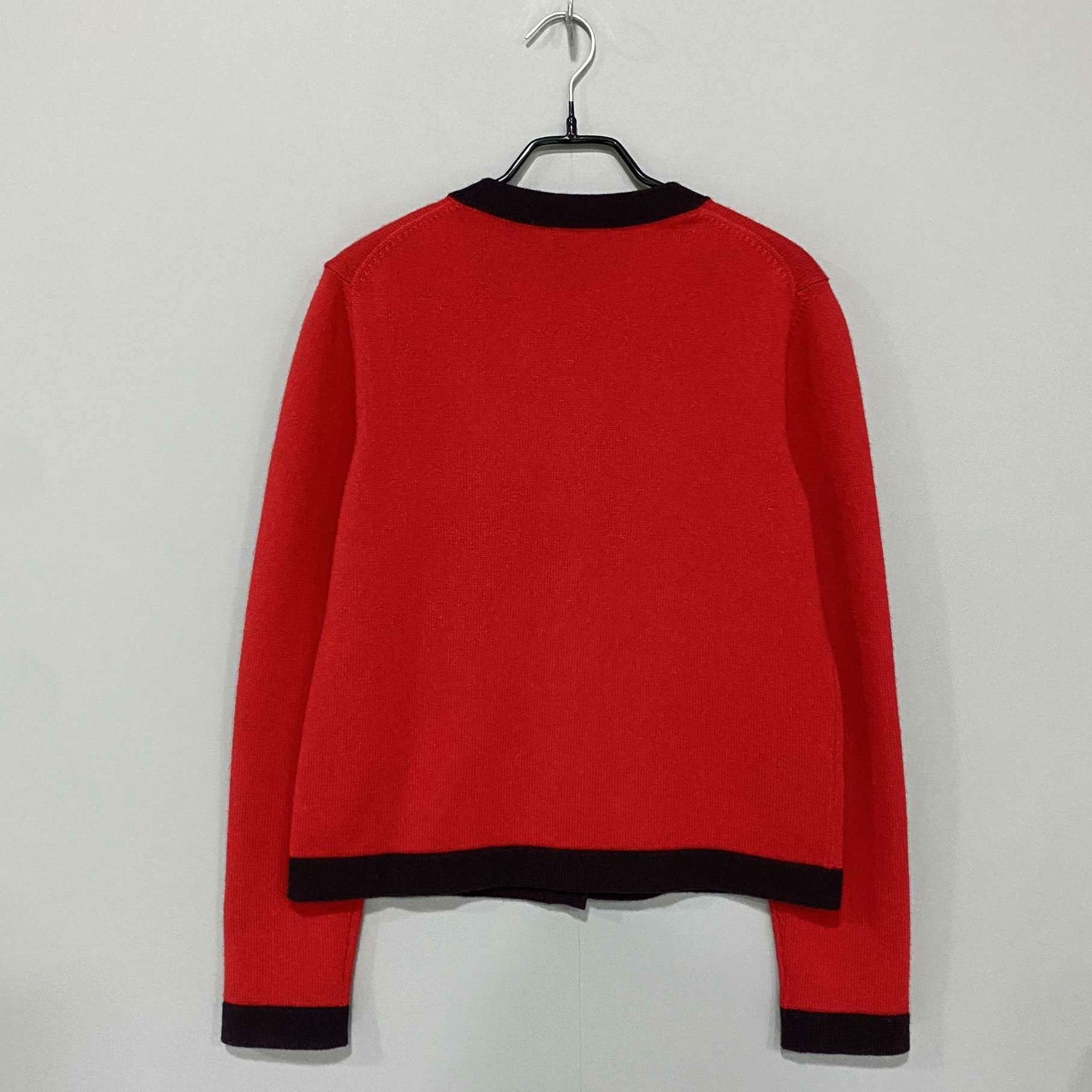 Chanel Chanel Red Sweater M Women Size M / US 6-8 / IT 42-44 - 3 Thumbnail
