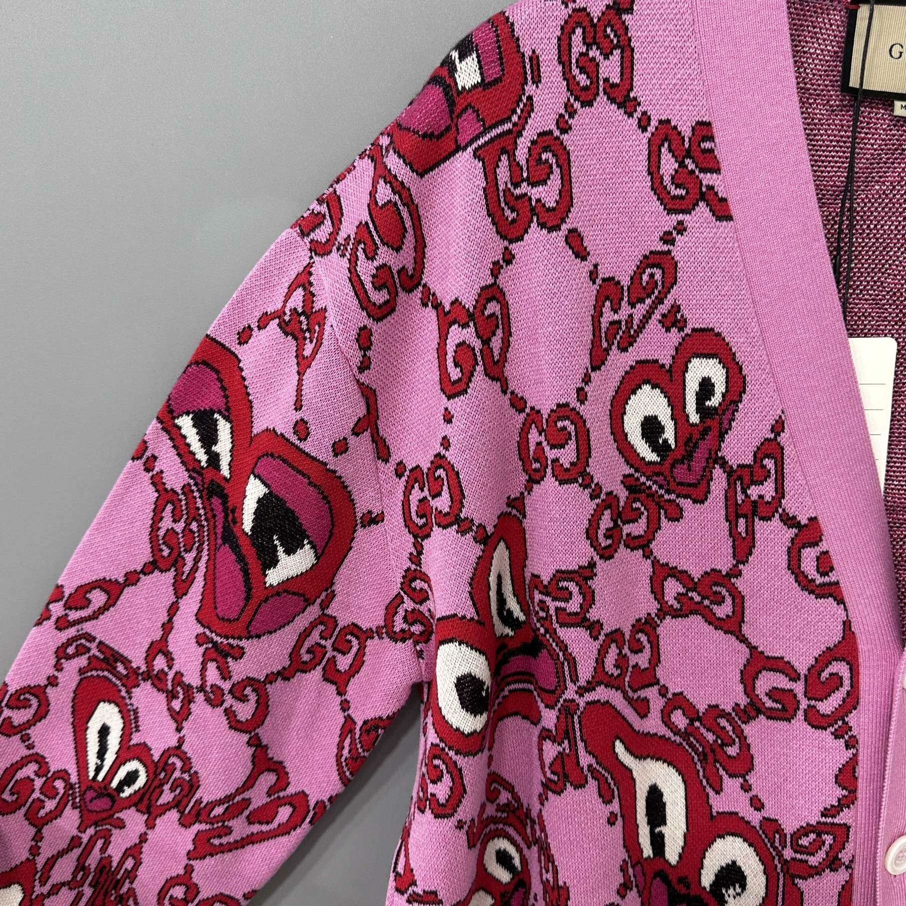 Gucci Gucci Knit Pink Sweater M Women Size M / US 6-8 / IT 42-44 - 4 Thumbnail