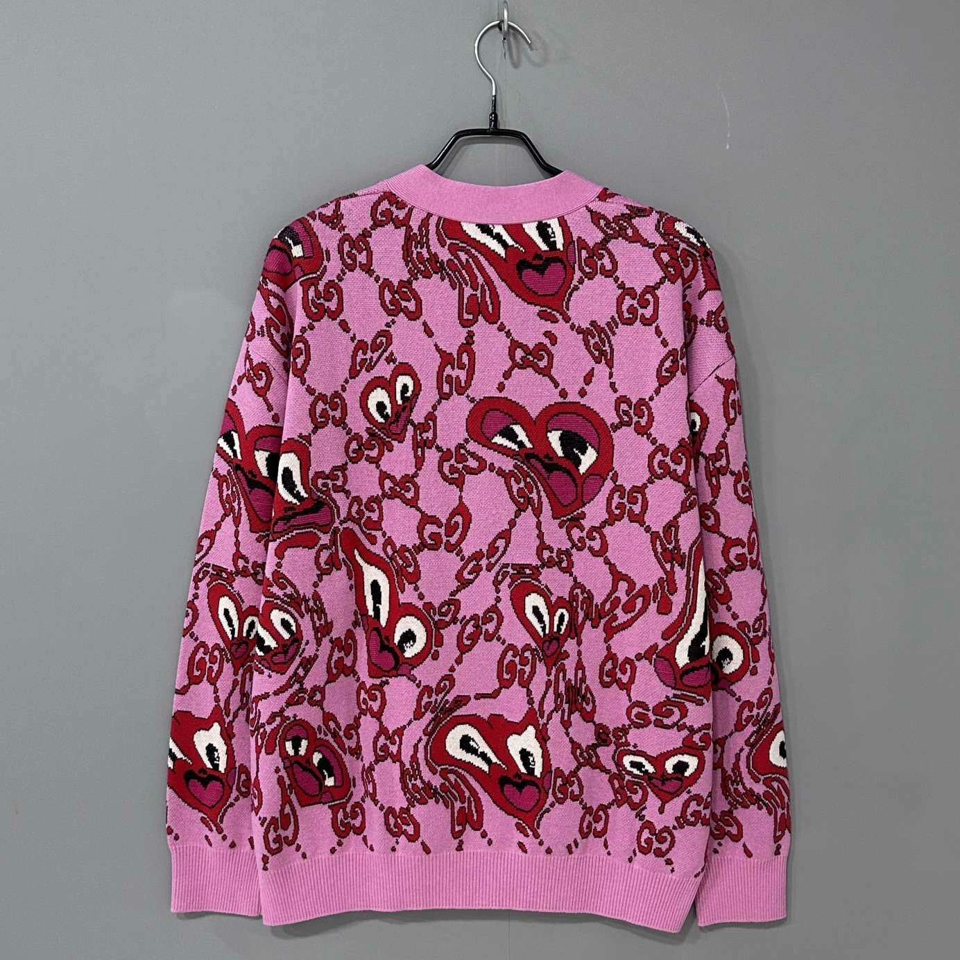 Gucci Gucci Knit Pink Sweater M Women Size M / US 6-8 / IT 42-44 - 3 Thumbnail
