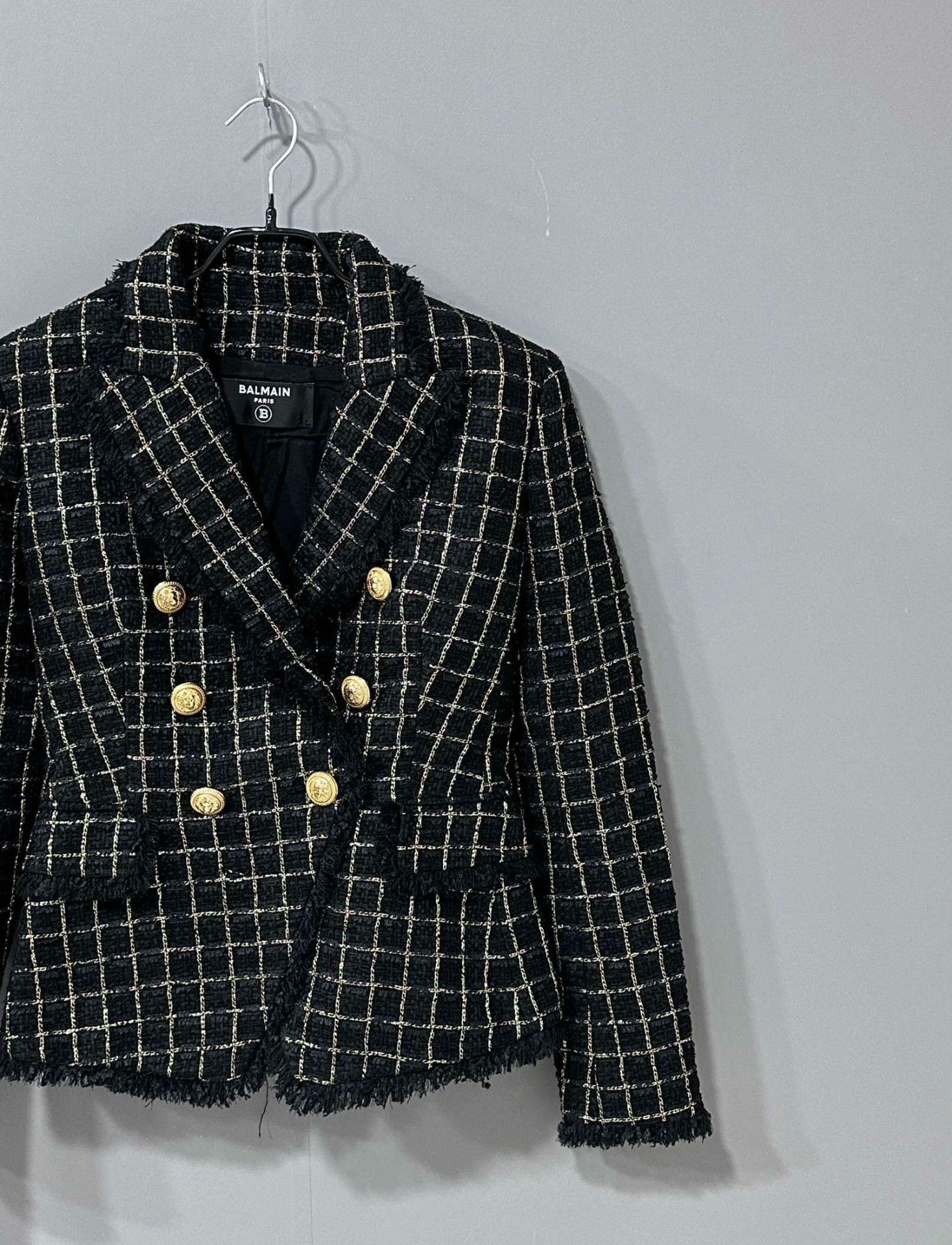 Balmain Balmain Formal Gold Jacket S Women Size S / US 4 / IT 40 - 2 Thumbnail
