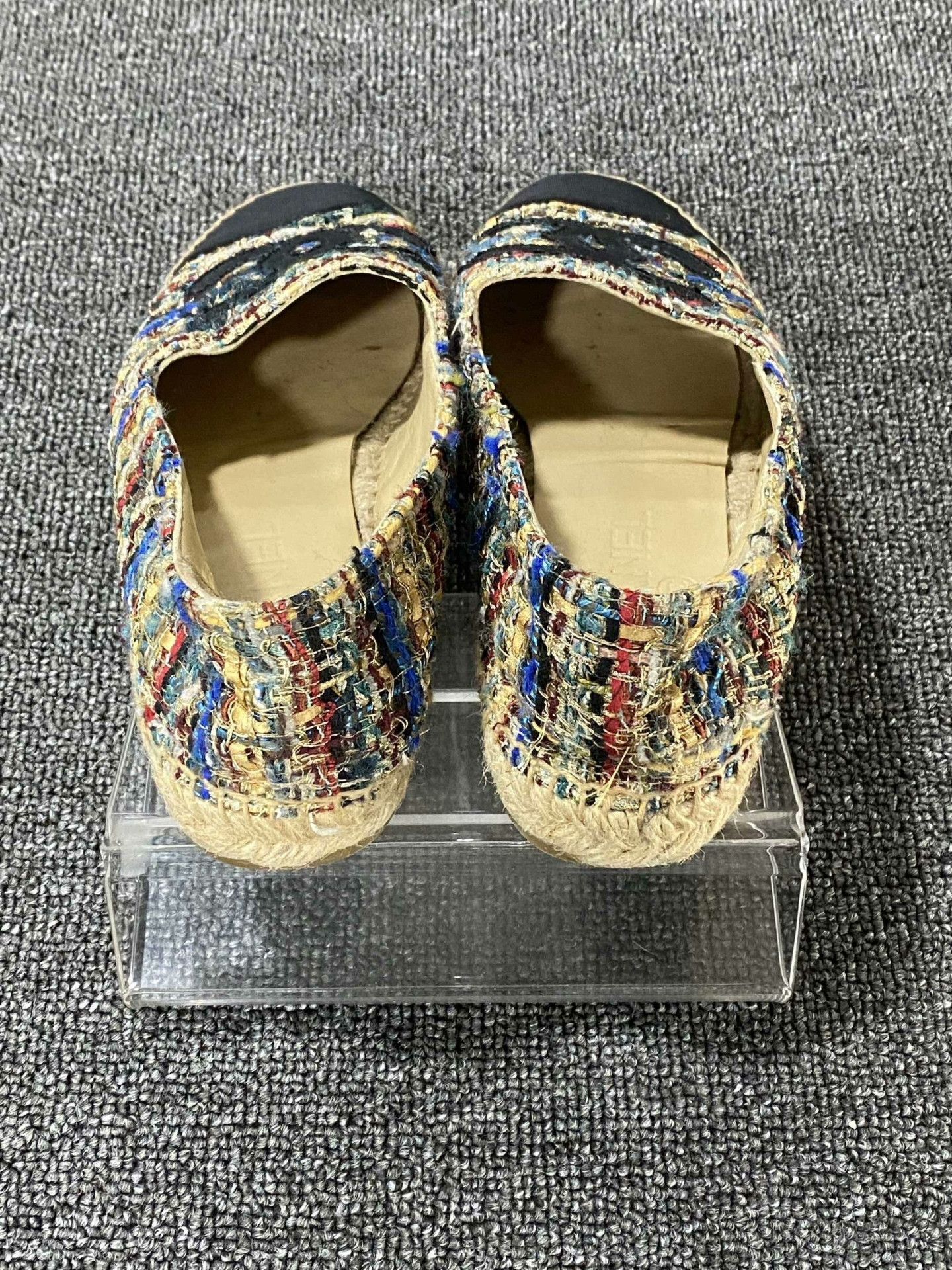 Chanel Chanel Knit Lowtop Sneakers us_7-5 Women Size US 7.5 / IT 37.5 - 5 Thumbnail