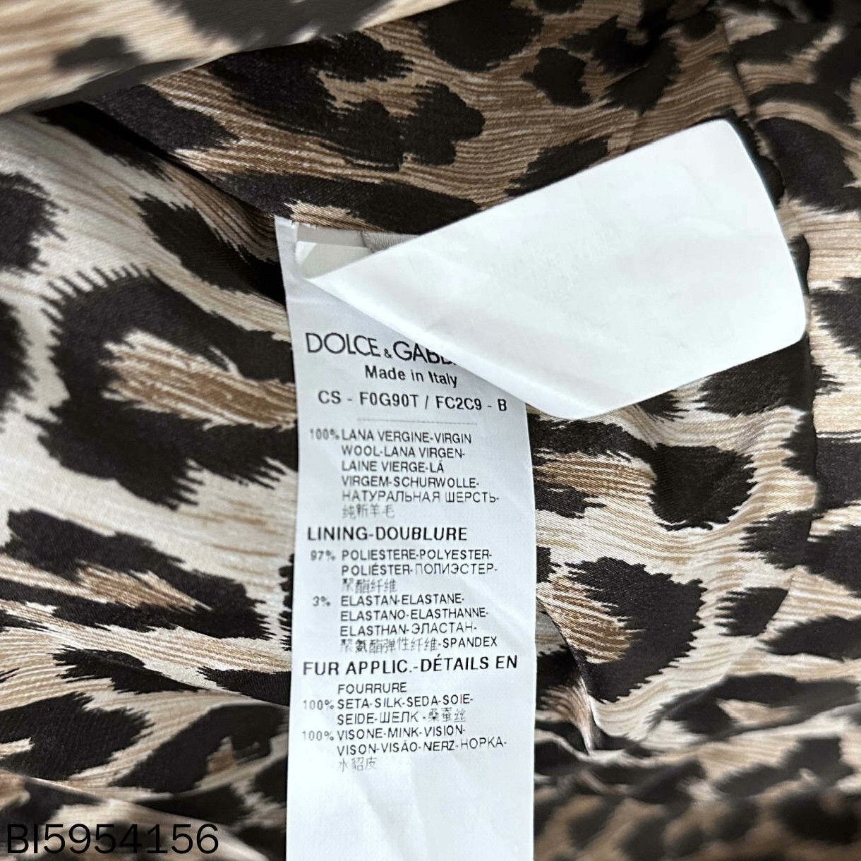 Dolce & Gabbana Dolce & Gabbana Wool Coat L Women Size L / US 10 / IT 46 - 5 Thumbnail