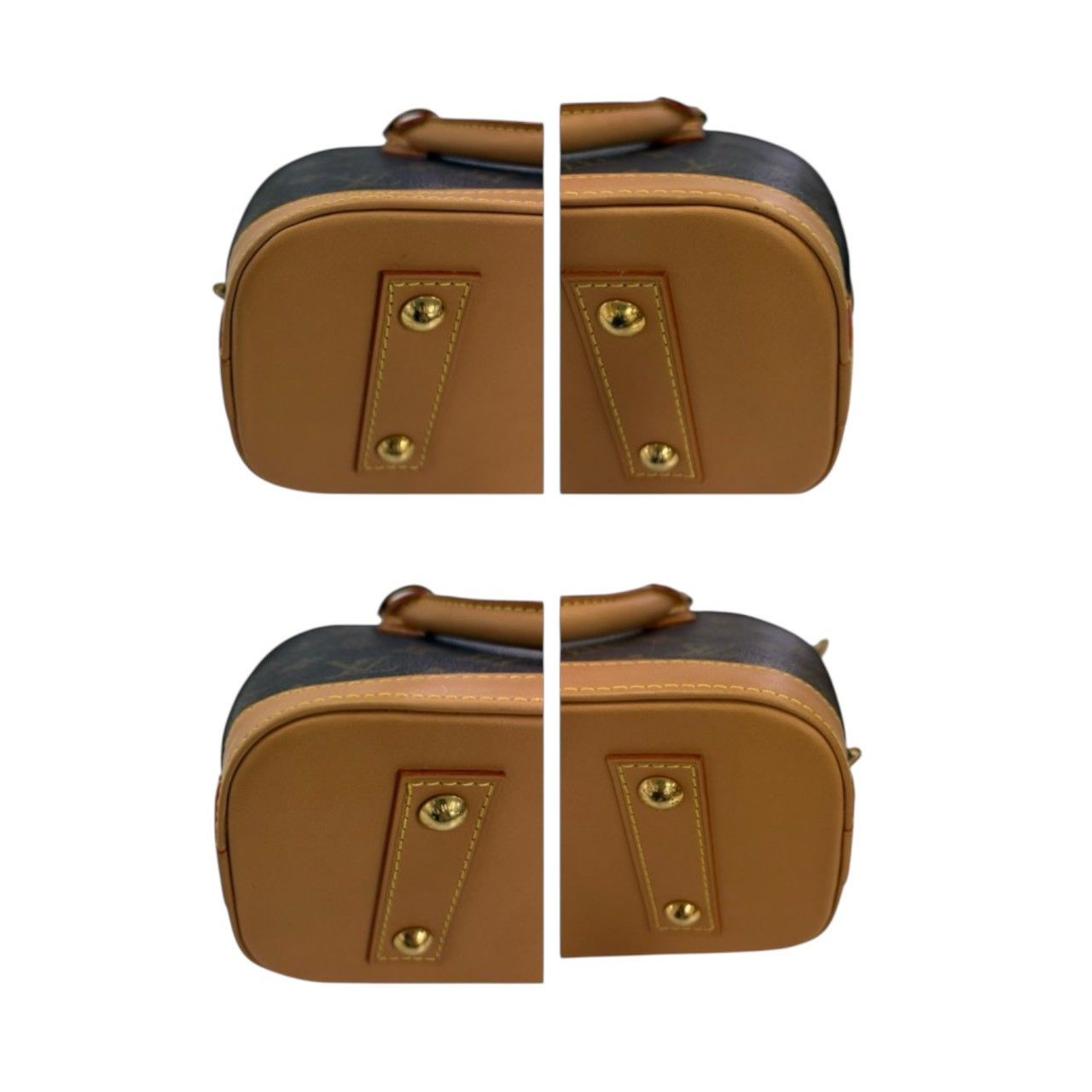 Louis Vuitton Louis Vuitton Louis Vuitton Alma Monogram Handbag Textile Shoulder Bag M53152 DUTY FREE for USA Size ONE SIZE - 5 Thumbnail