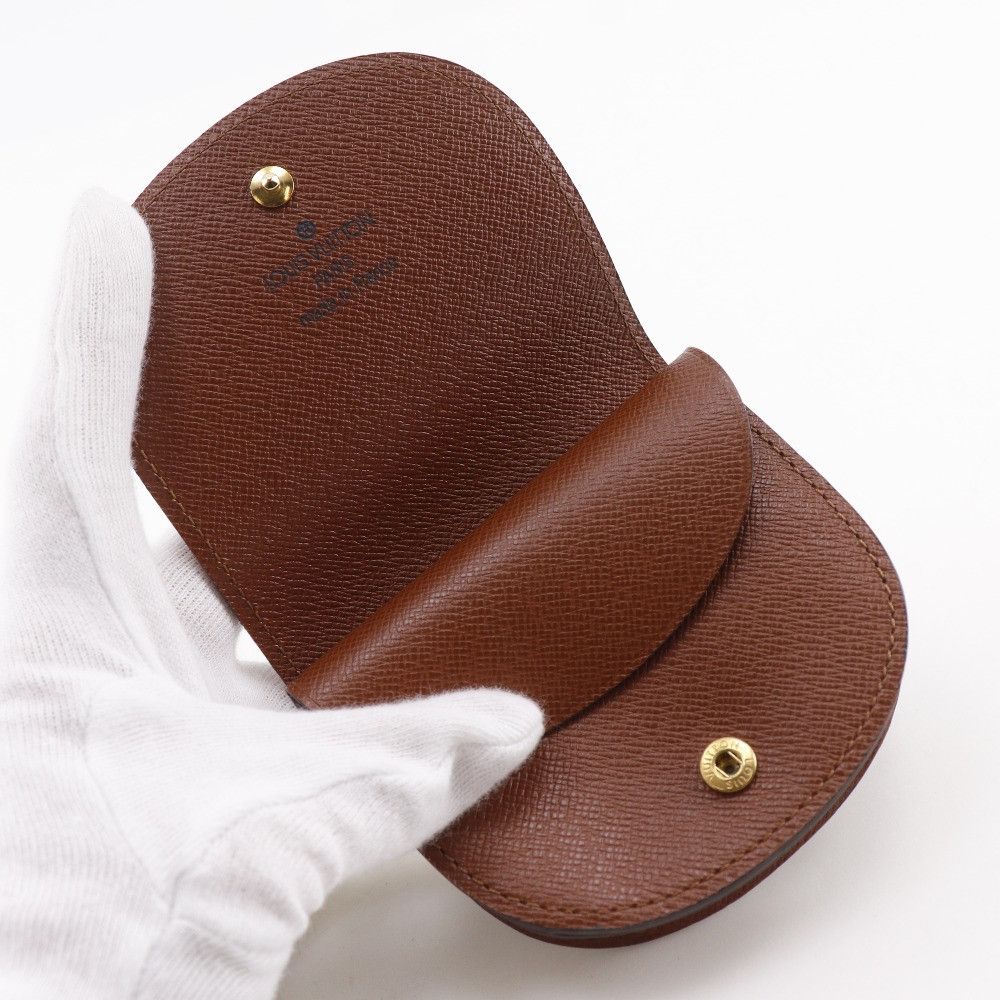 Louis Vuitton Louis Vuitton Louis Vuitton Portemonnaie Gousset Monogram Coin Case Textile Coin Case M61970 DUTY FREE for USA Size ONE SIZE - 6 Thumbnail