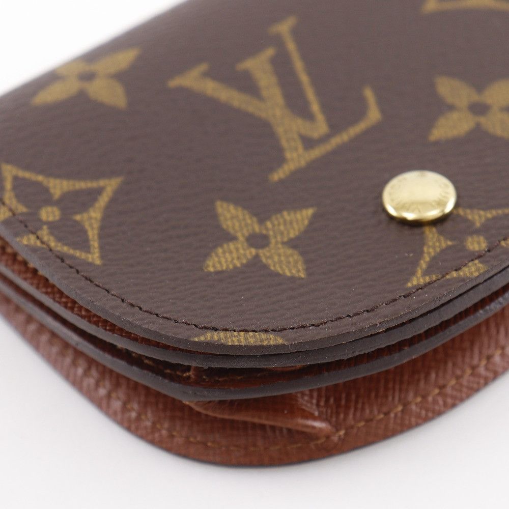 Louis Vuitton Louis Vuitton Louis Vuitton Portemonnaie Gousset Monogram Coin Case Textile Coin Case M61970 DUTY FREE for USA Size ONE SIZE - 4 Thumbnail