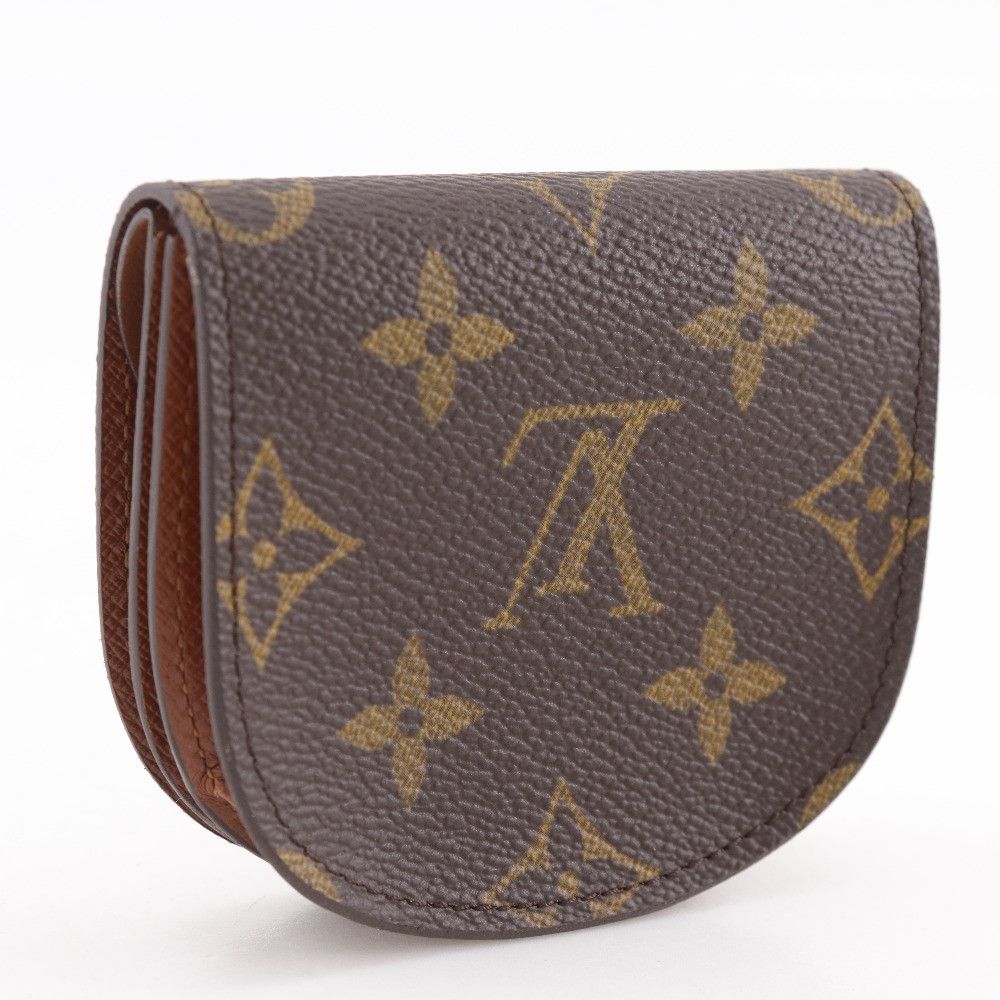 Louis Vuitton Louis Vuitton Louis Vuitton Portemonnaie Gousset Monogram Coin Case Textile Coin Case M61970 DUTY FREE for USA Size ONE SIZE - 3 Thumbnail
