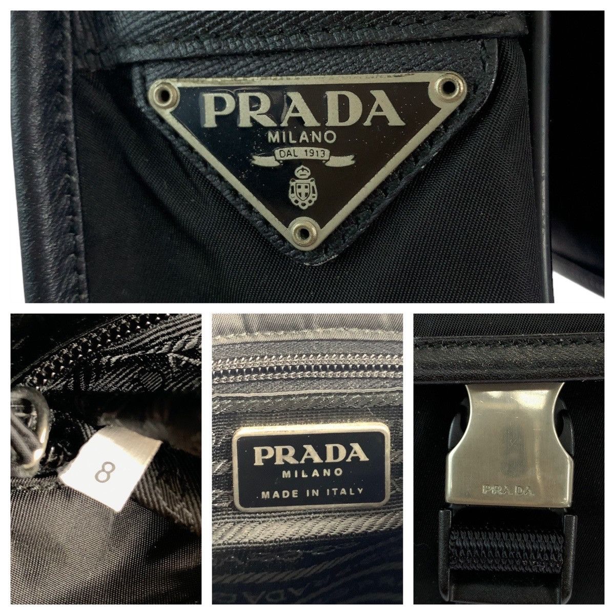 Prada Prada Prada Tessuto Nylon Shoulder Bag Textile Shoulder Bag DUTY FREE for USA Size ONE SIZE - 4 Thumbnail