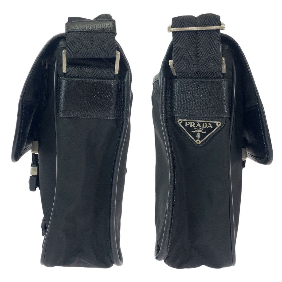 Prada Prada Prada Tessuto Nylon Shoulder Bag Textile Shoulder Bag DUTY FREE for USA Size ONE SIZE - 8 Thumbnail
